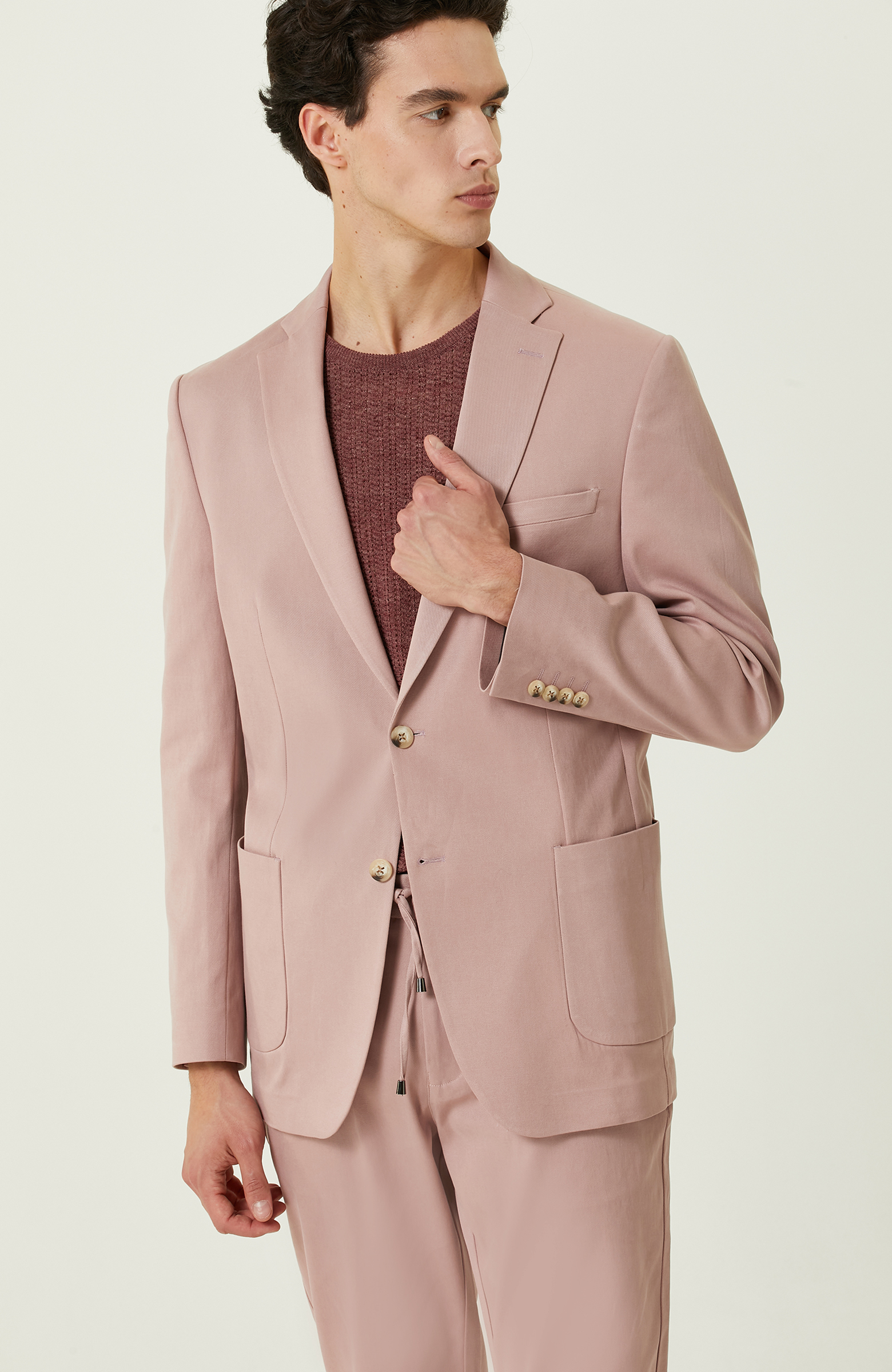 Gül Kurusu Blazer Ceket