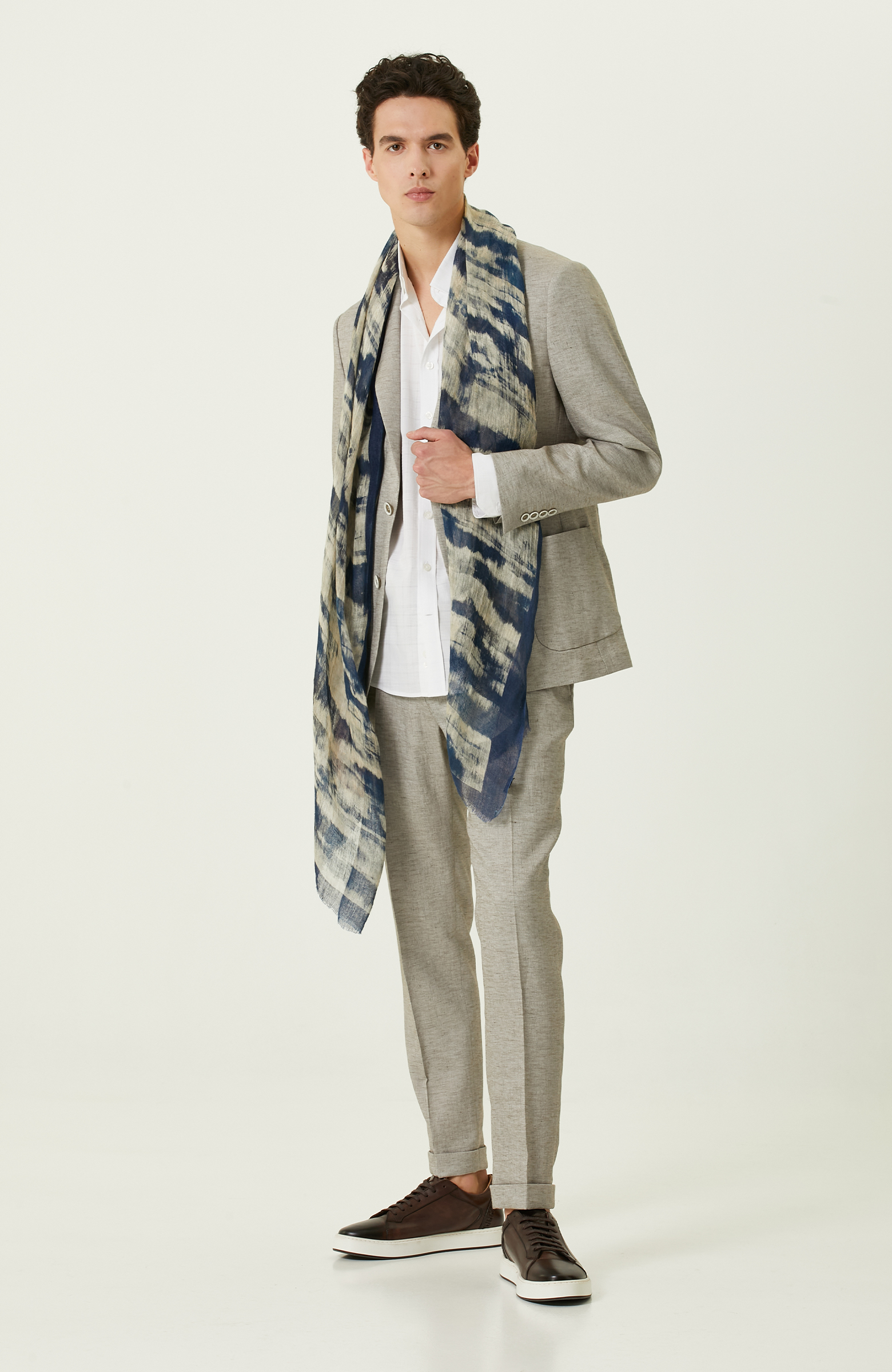 Vizon Armürlü Blazer Ceket