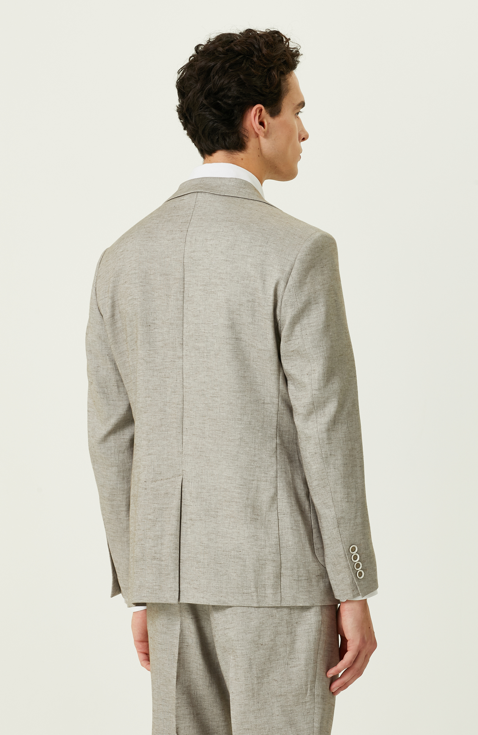 Vizon Armürlü Blazer Ceket