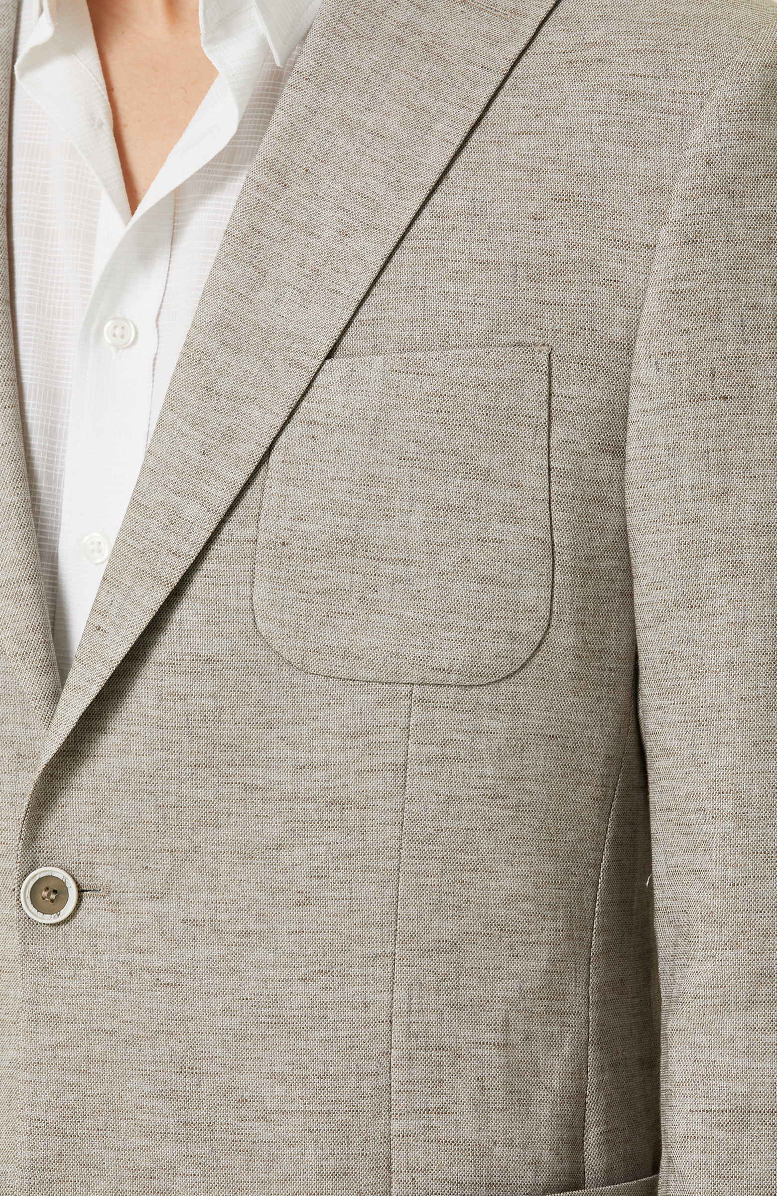 Vizon Armürlü Blazer Ceket