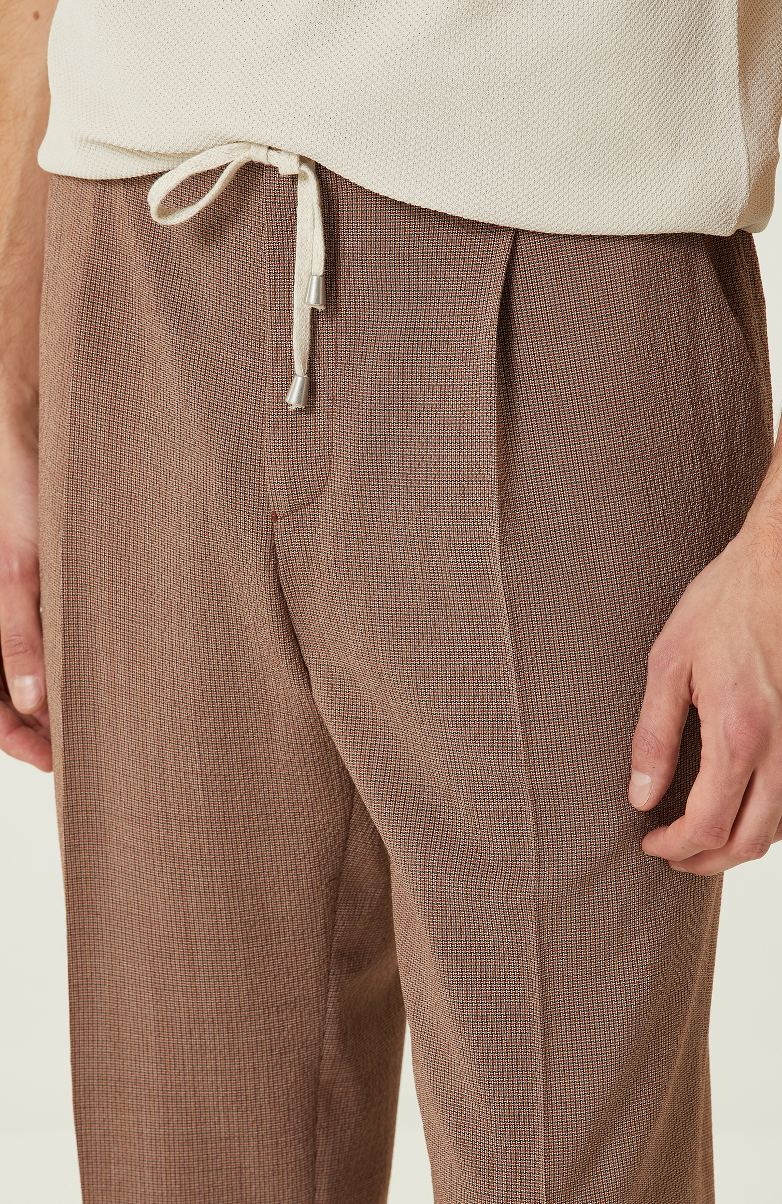 Turuncu Desenli Pantolon