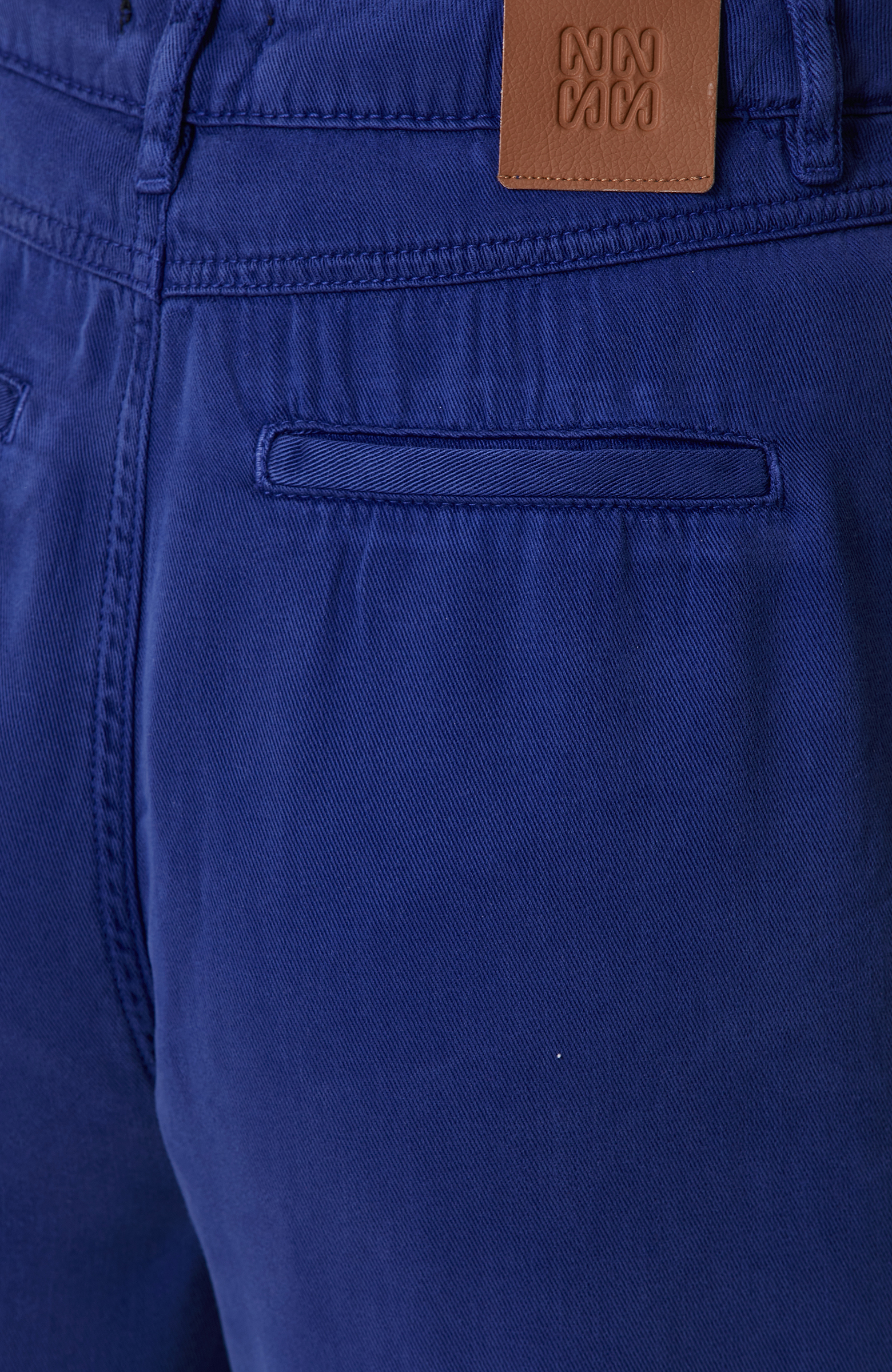 İndigo Pilili Dar Paça Casual Pantolon