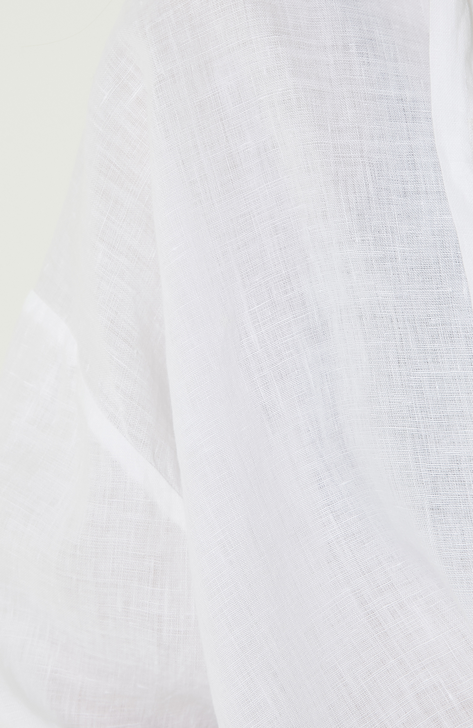 Beyaz  Keten Gömlek