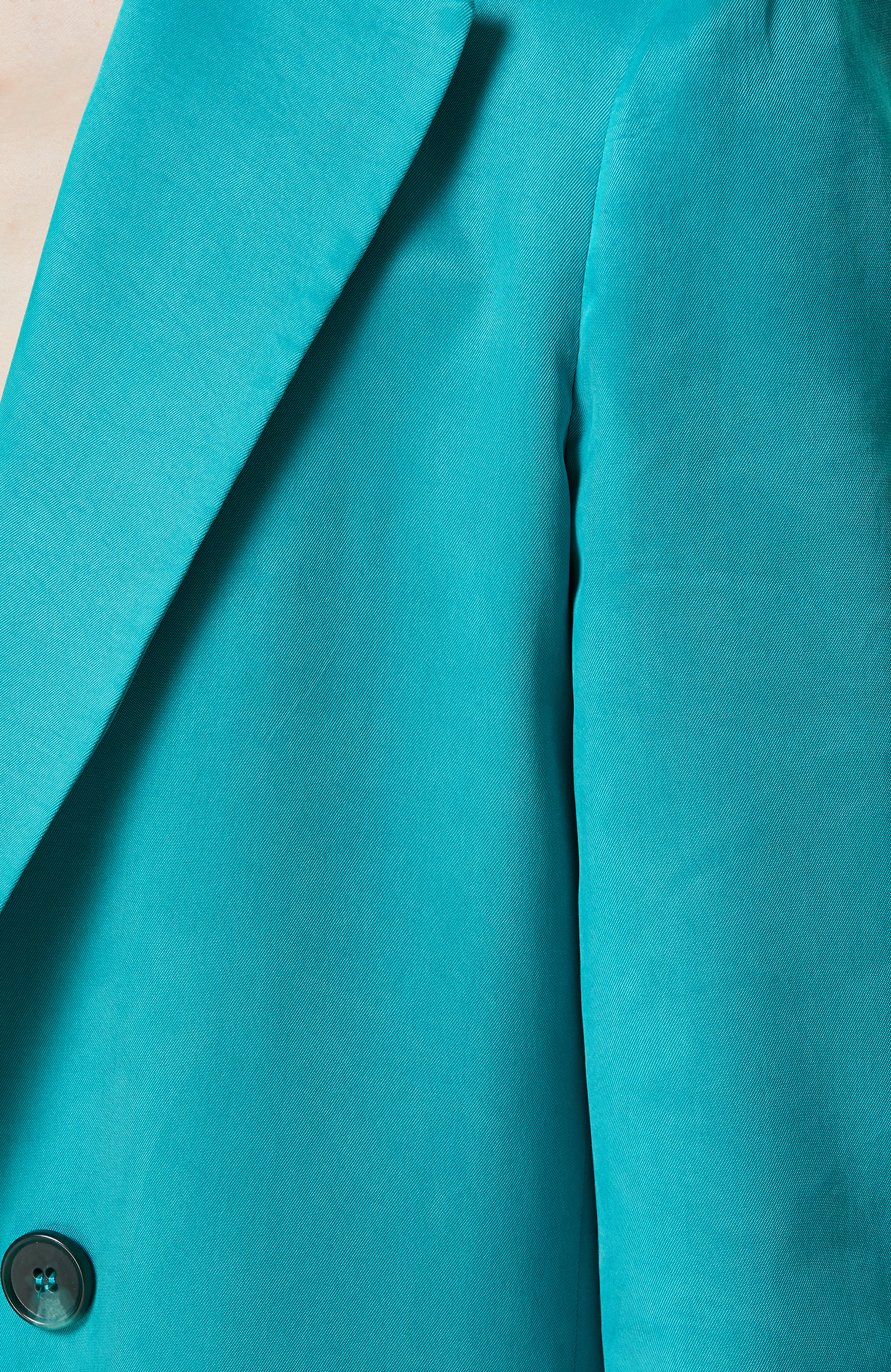 Ördek Başı Yeşil Dokuma Blazer Ceket