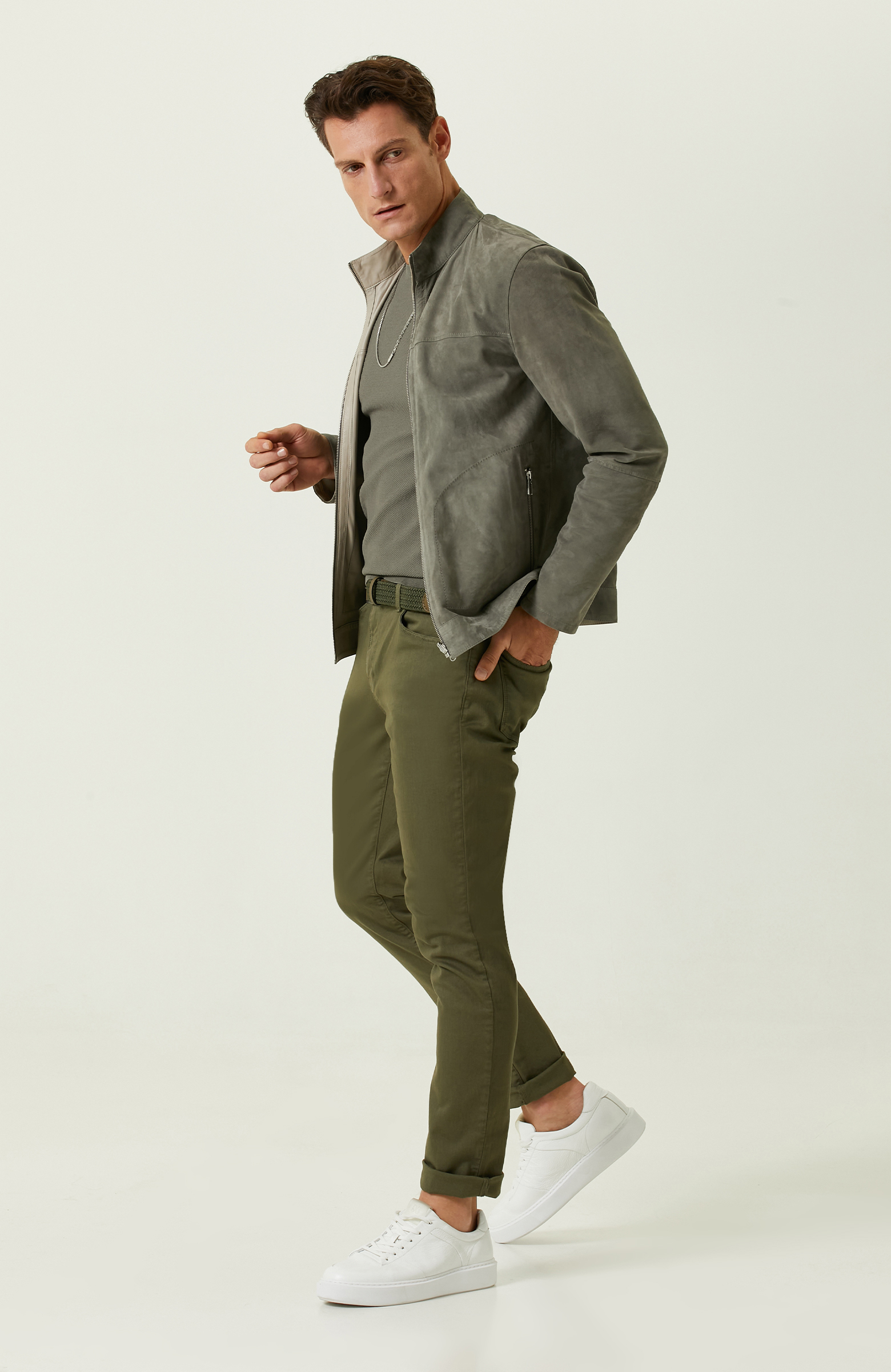 Haki Casual Pantolon