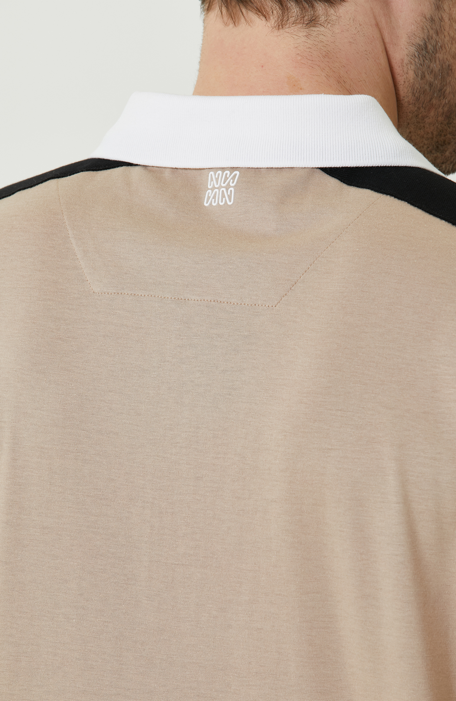 Vizon Polo Yaka Fermuarlı T-Shirt