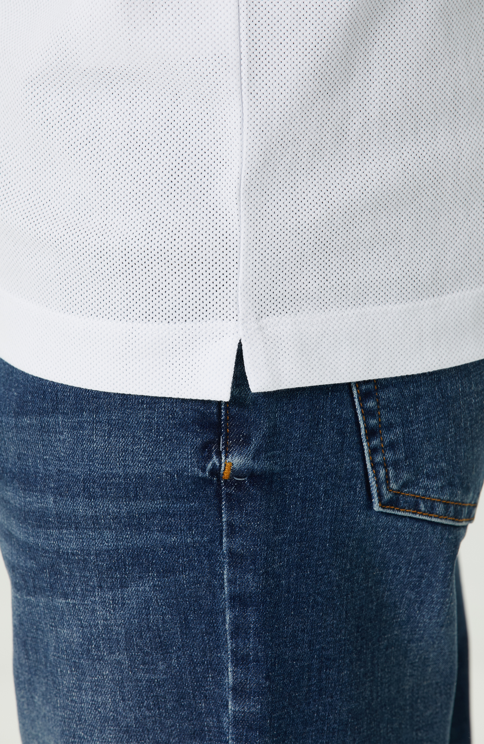 Ekru Polo Yaka T-Shirt