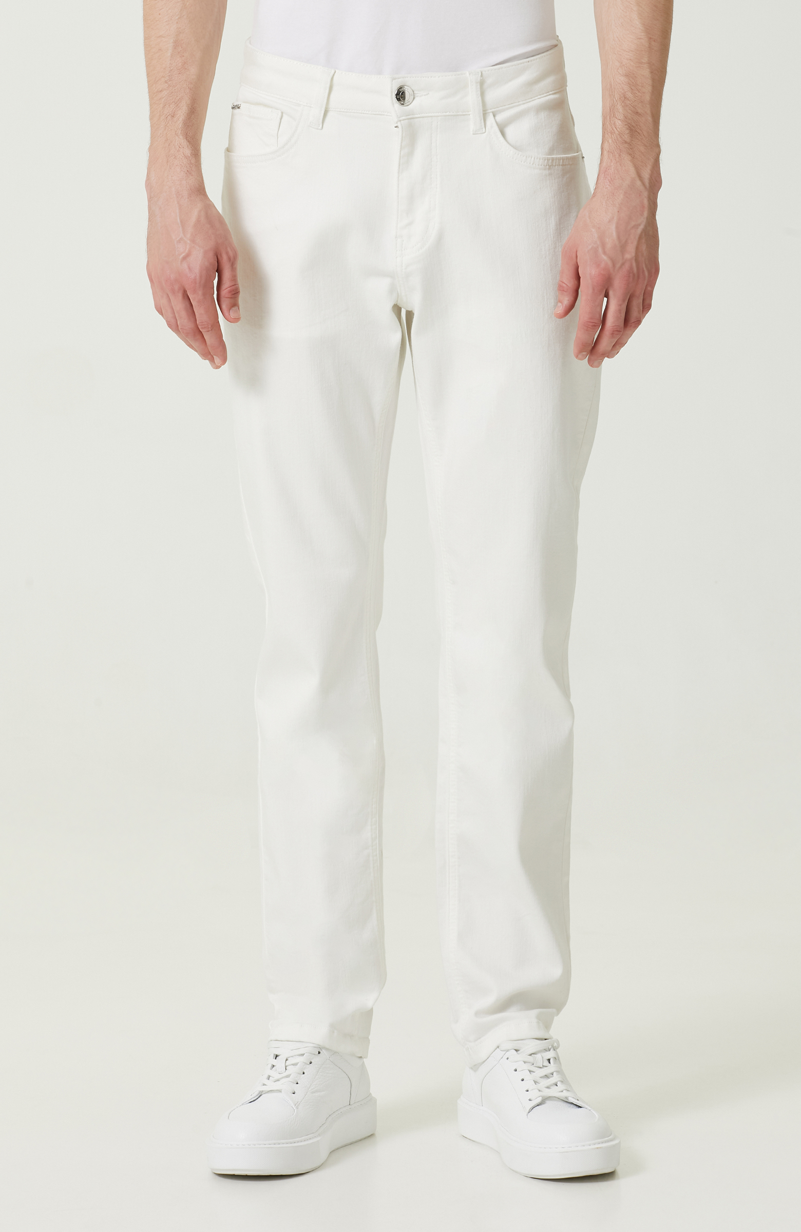Ekru 5 Cepli  Denim Pantolon