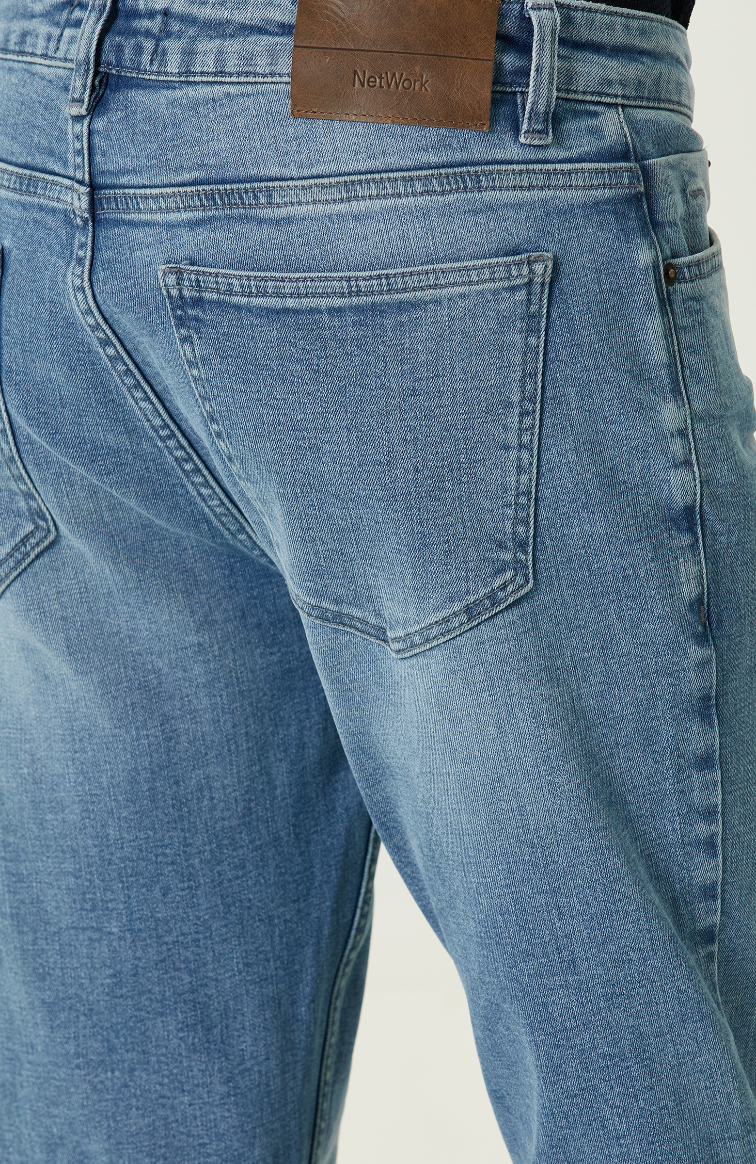 Açık Mavi Denim Pantolon