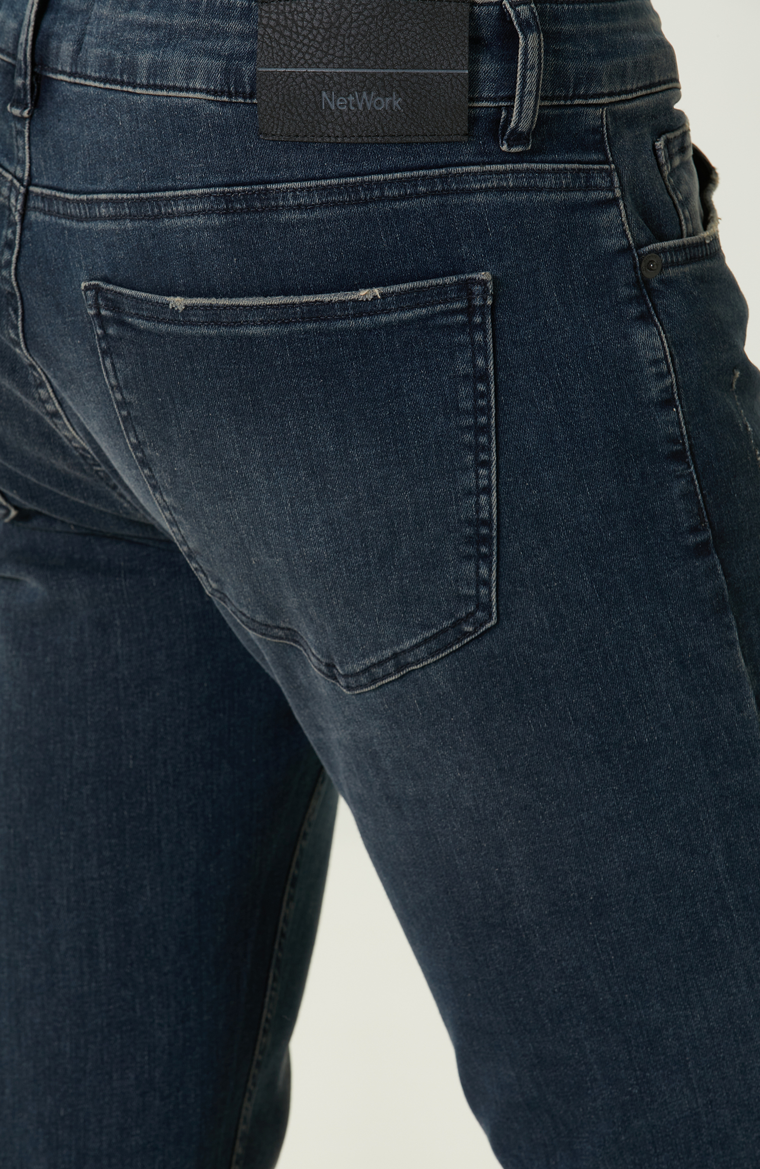 Lacivert 5 Cep Denim Pantolon