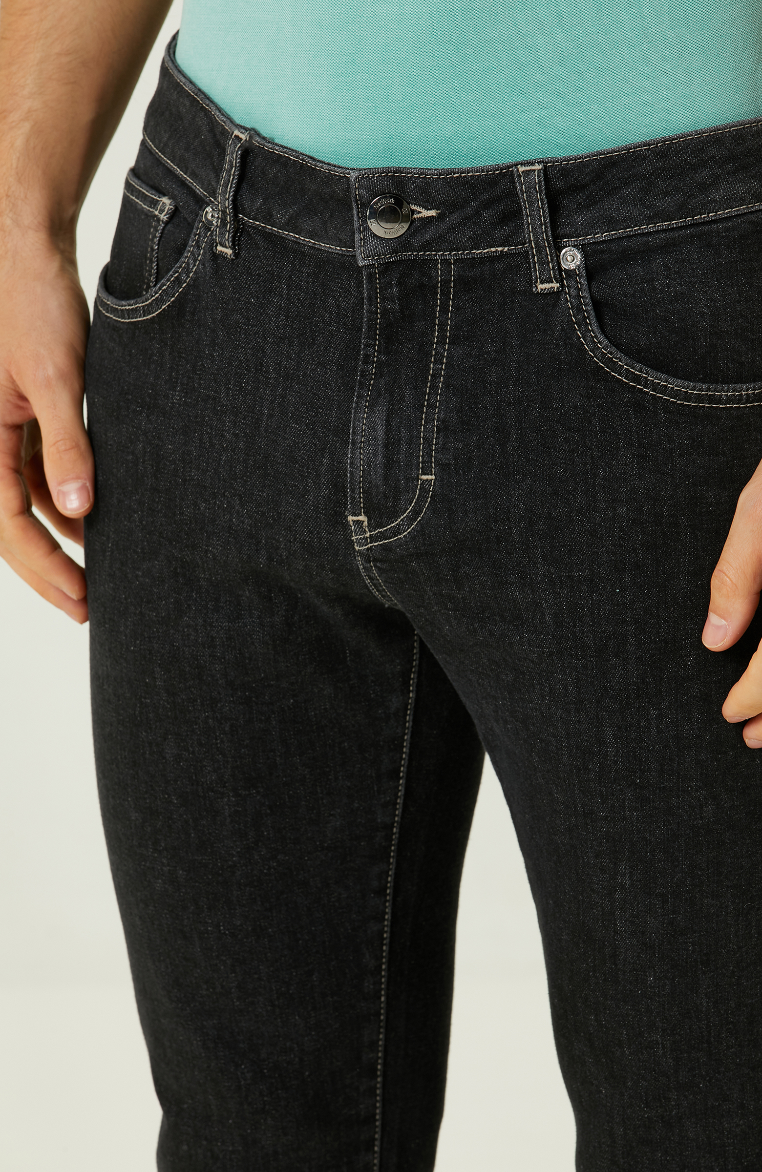 Antrasit 5 Cep Denim Pantolon