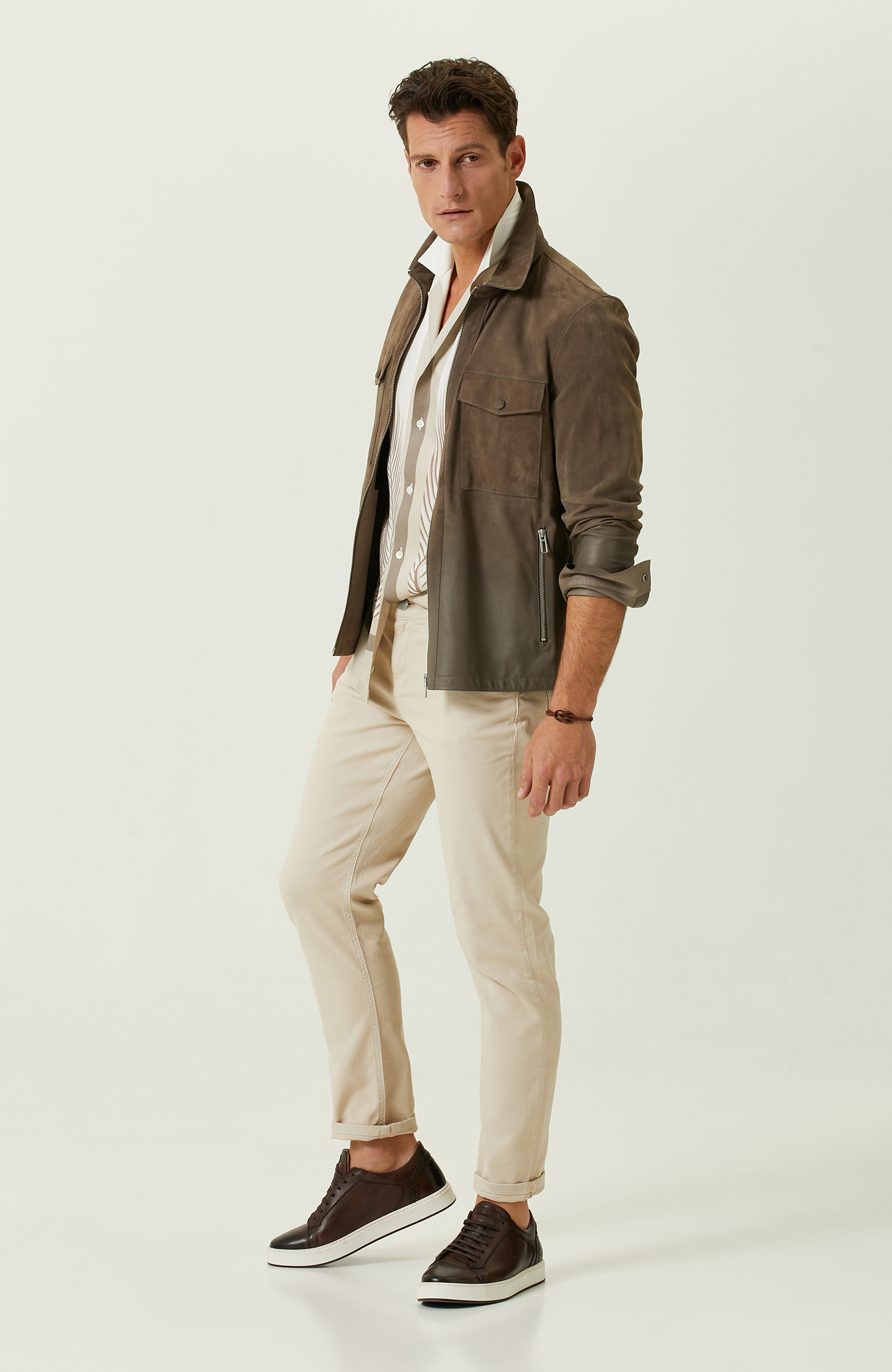 Bej 5 Cepli Casual Pantolon