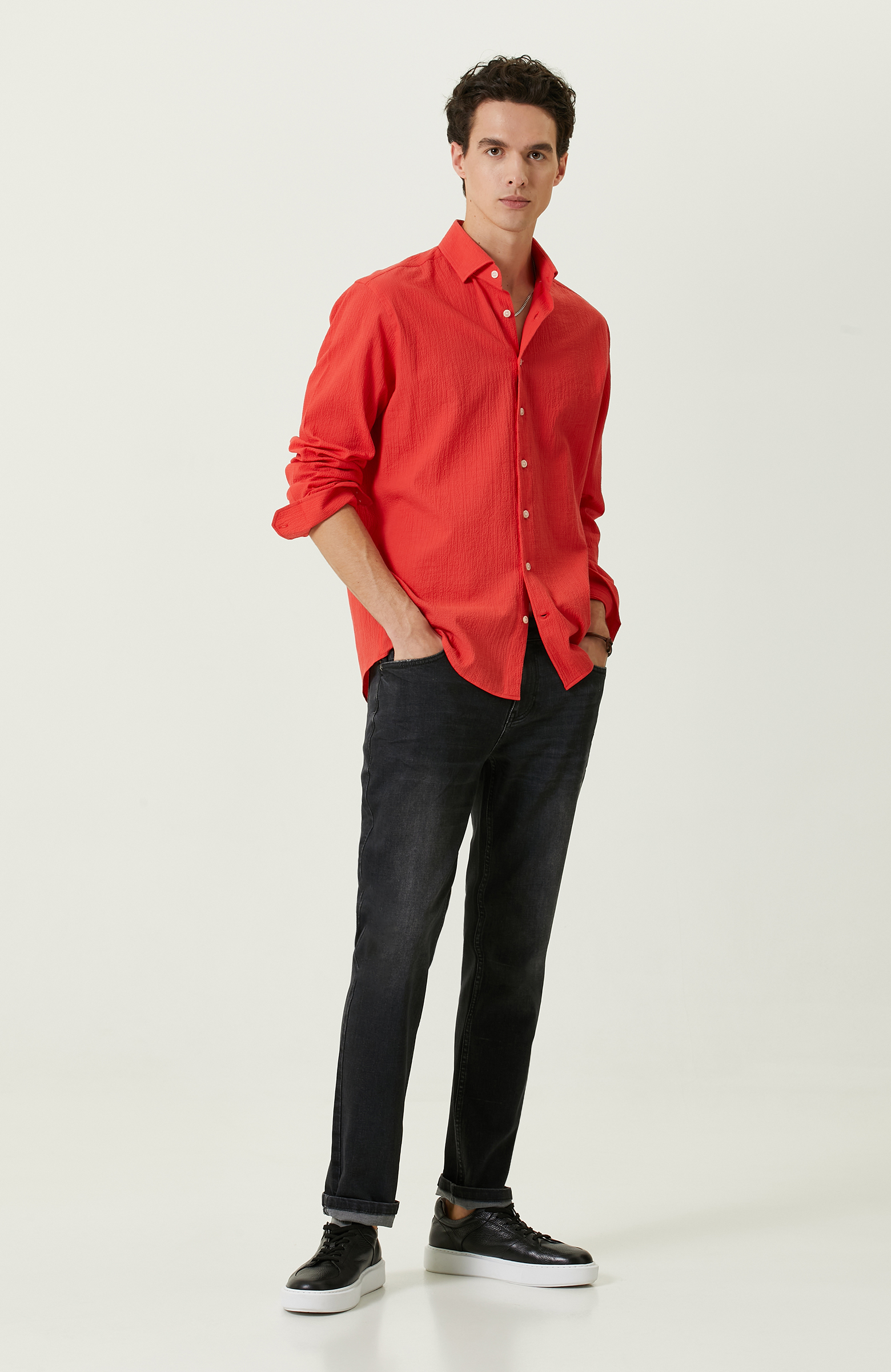 Antrasit 5 Cepli Denim Pantolon