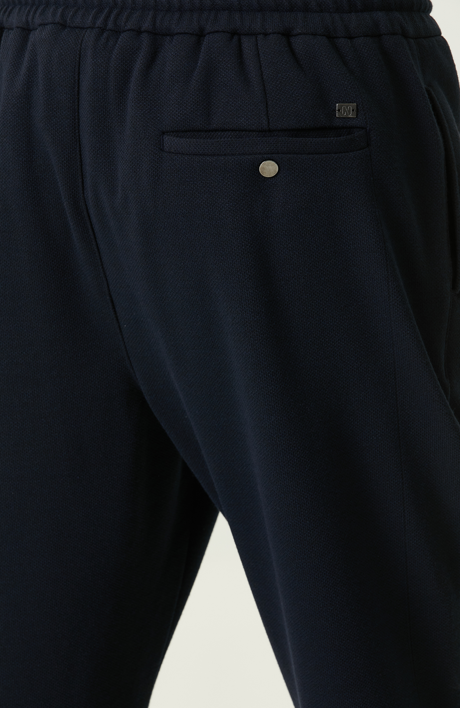 Lacivert Duble Paça Eşofman