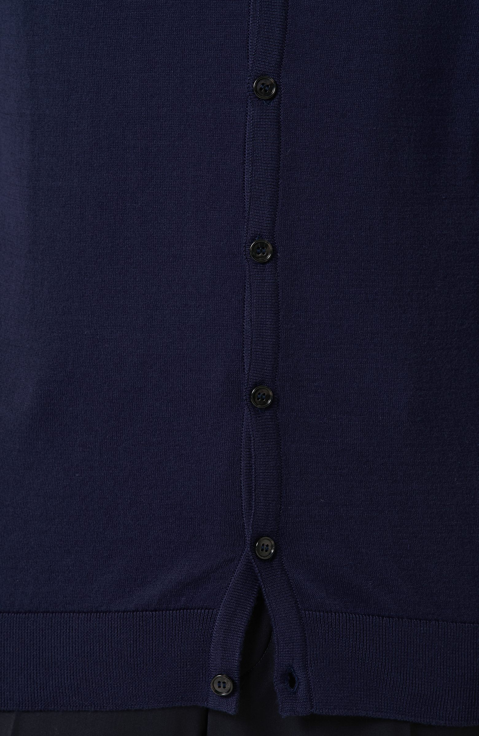 Lacivert V Yaka Triko Hırka