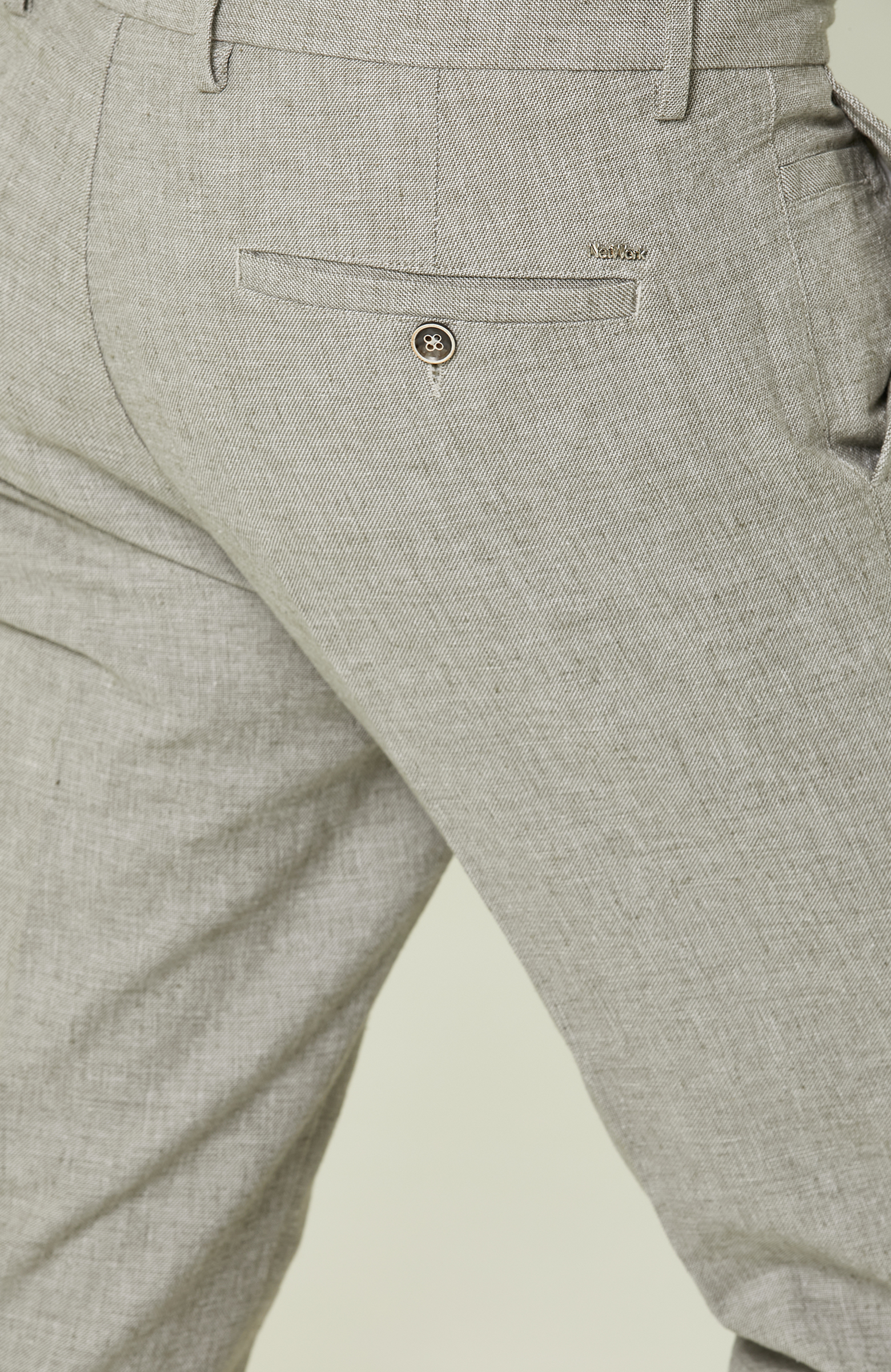 Haki Duble Paça Pantolon