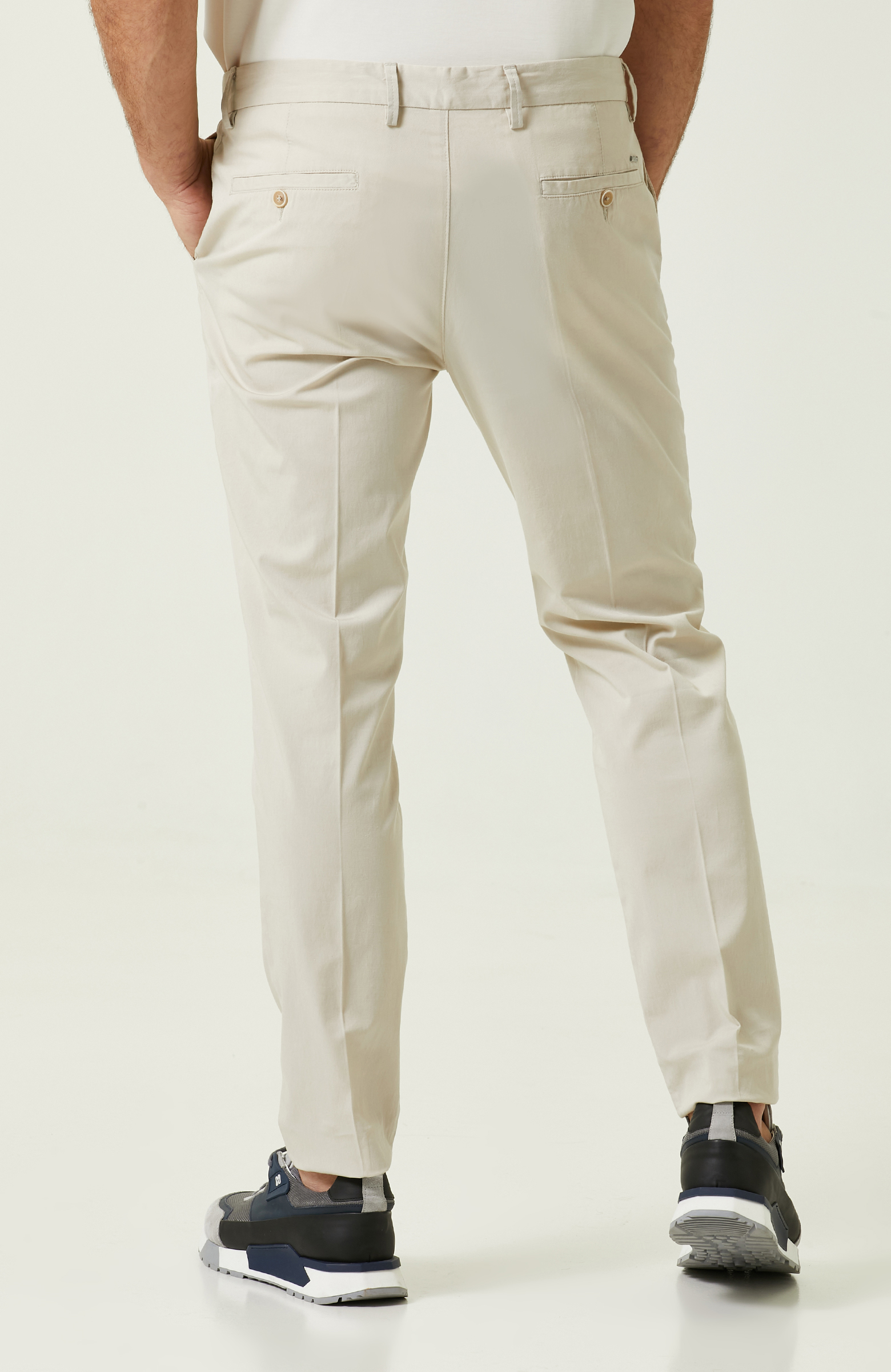 Taş Rengi Düz Paça Pantolon