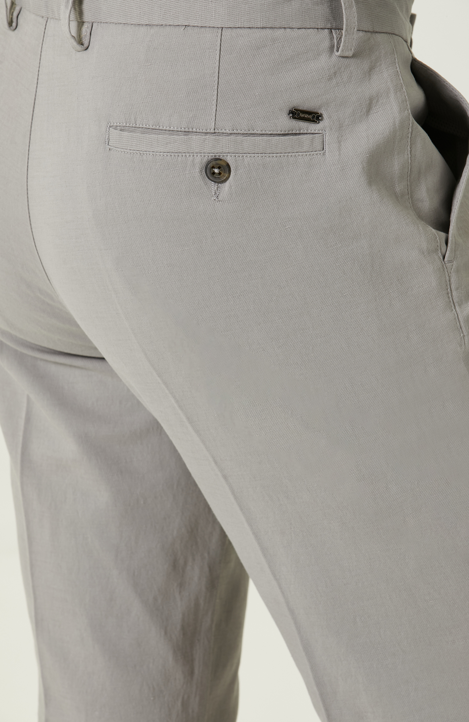 Gri Düz Paça Pantolon