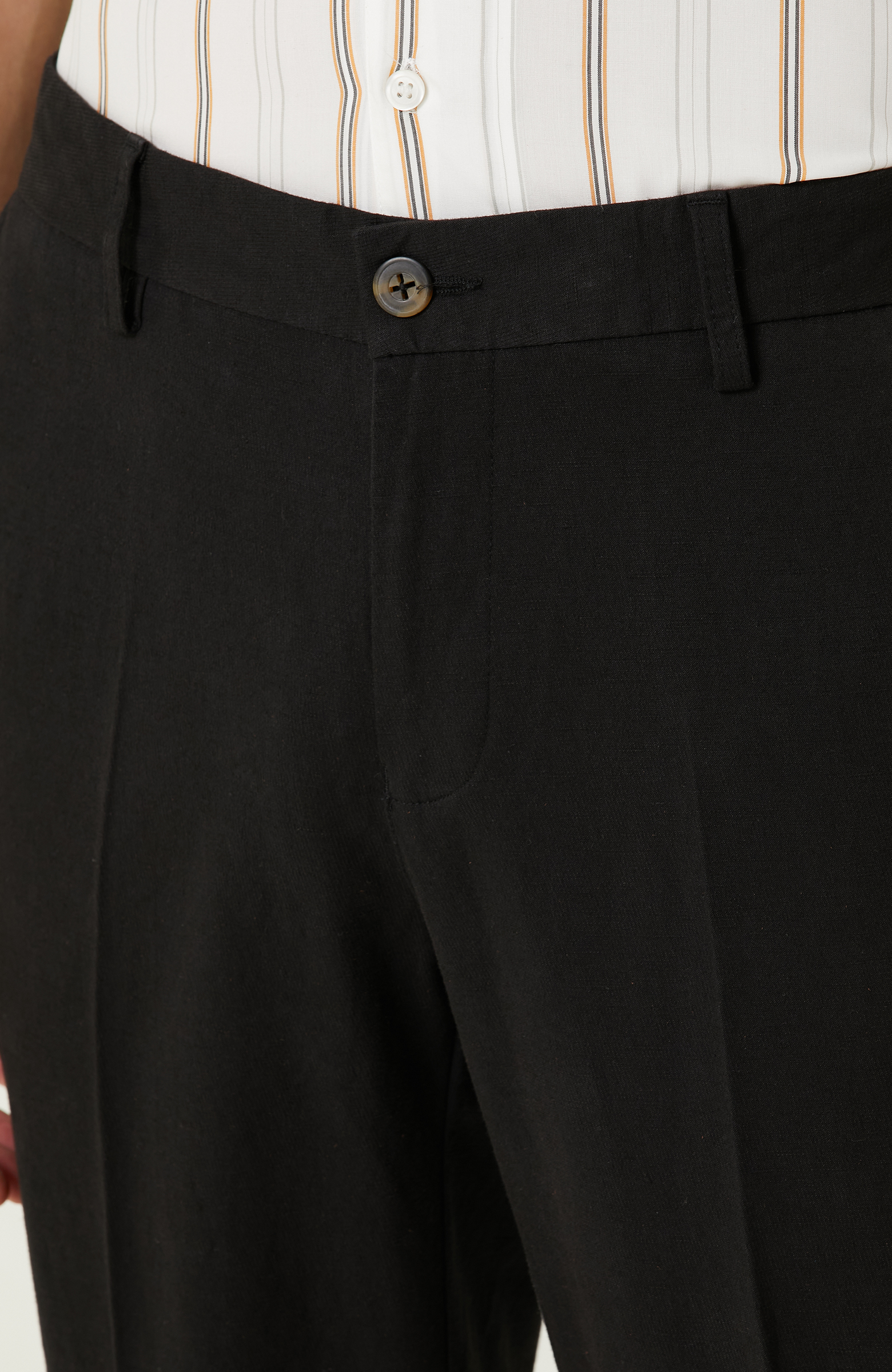 Siyah Düz Paça Pantolon