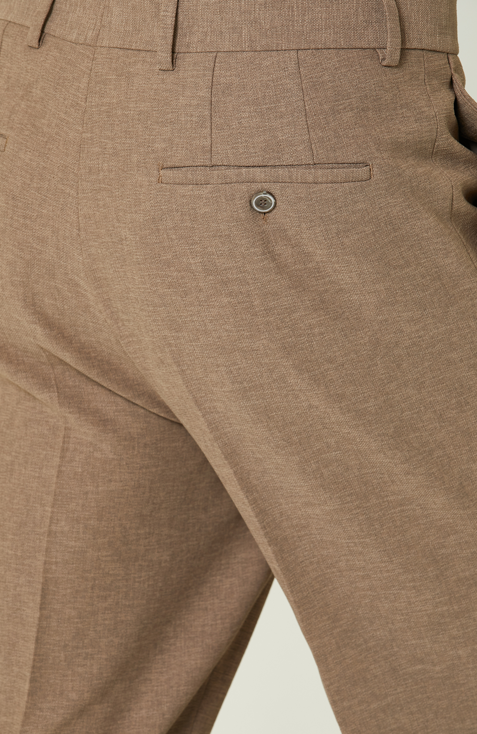 Vizon Jakarlı Bol Paça Pantolon