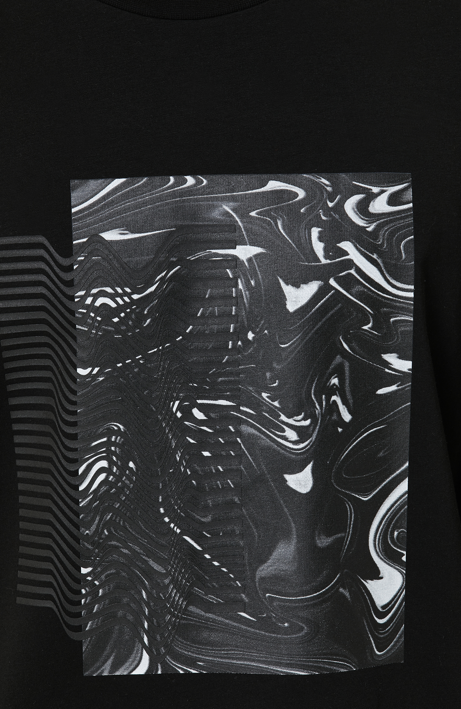 N-Tech Siyah Bisiklet Yaka Sweatshirt