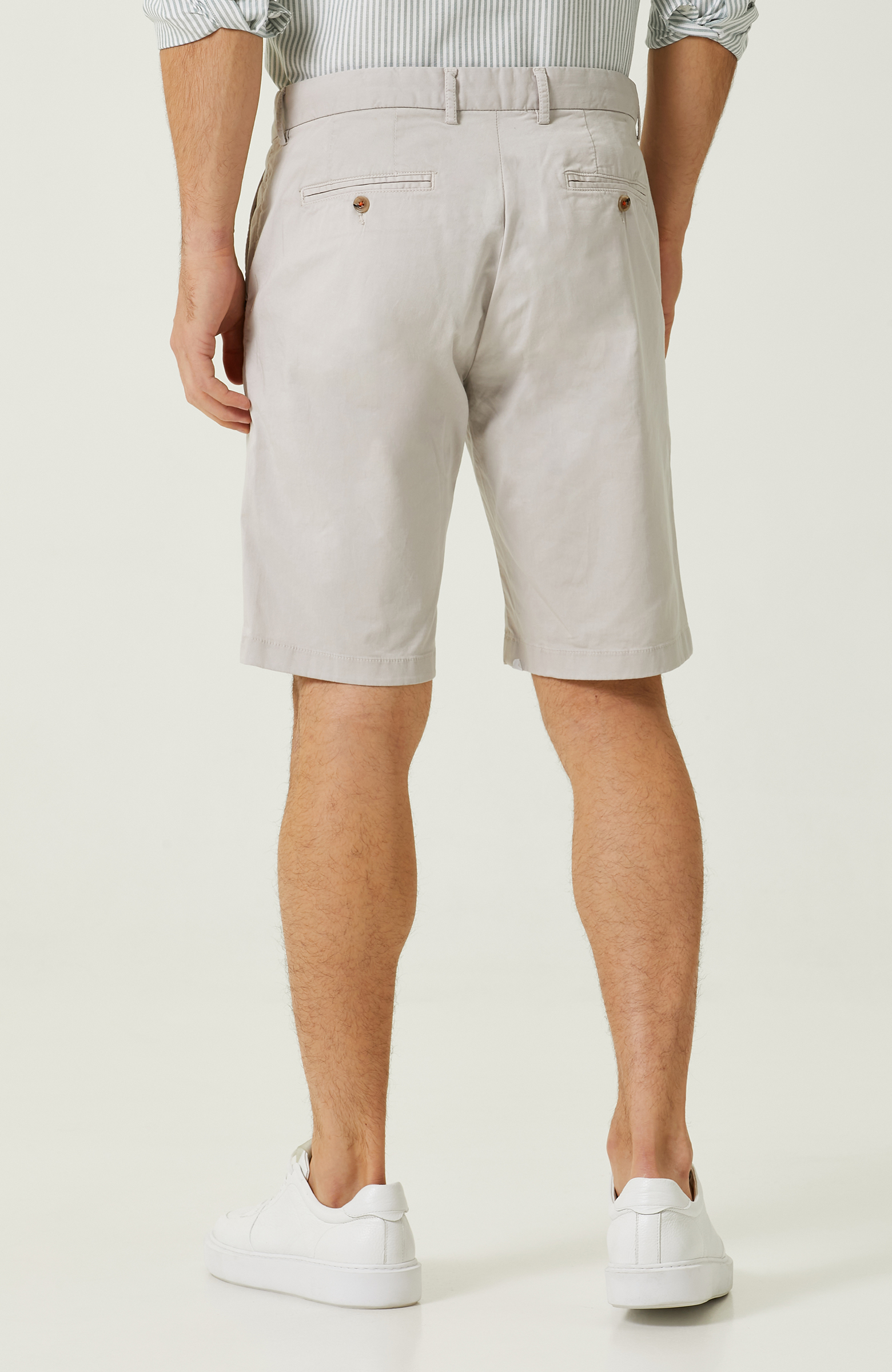 Düz Duble Paça Şort