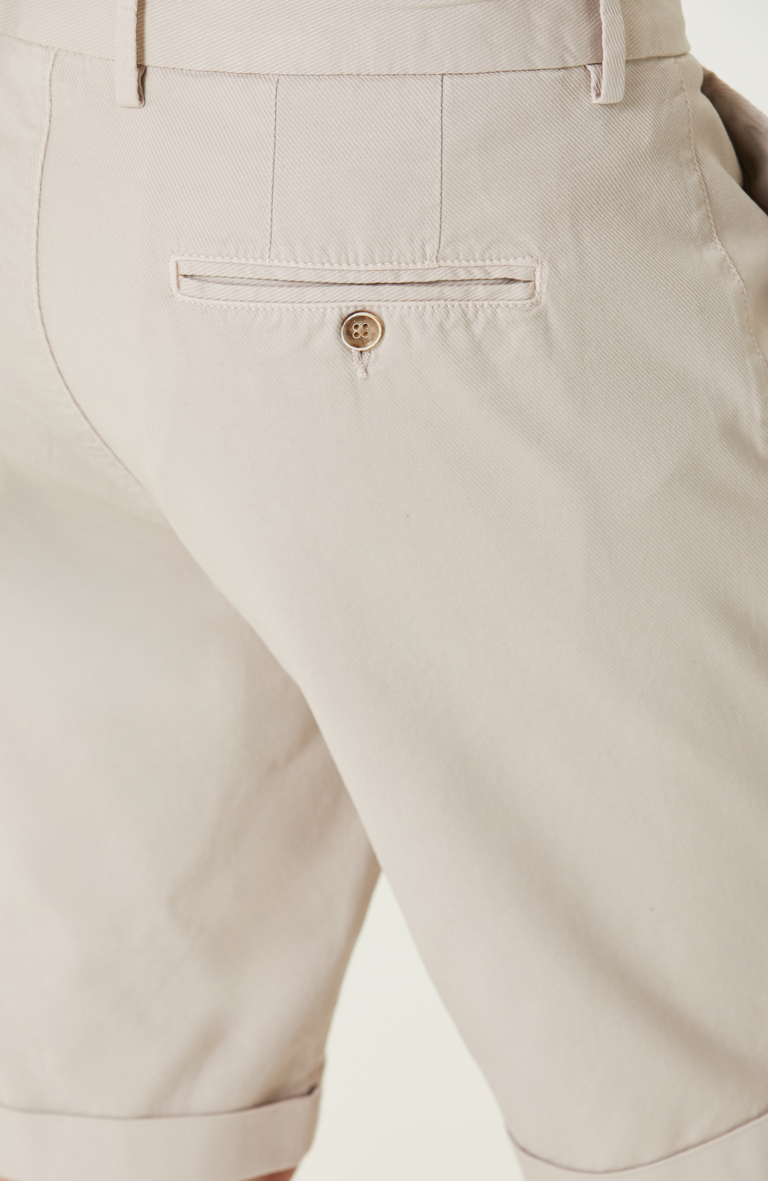 Taş Rengi Duble Paça Şort