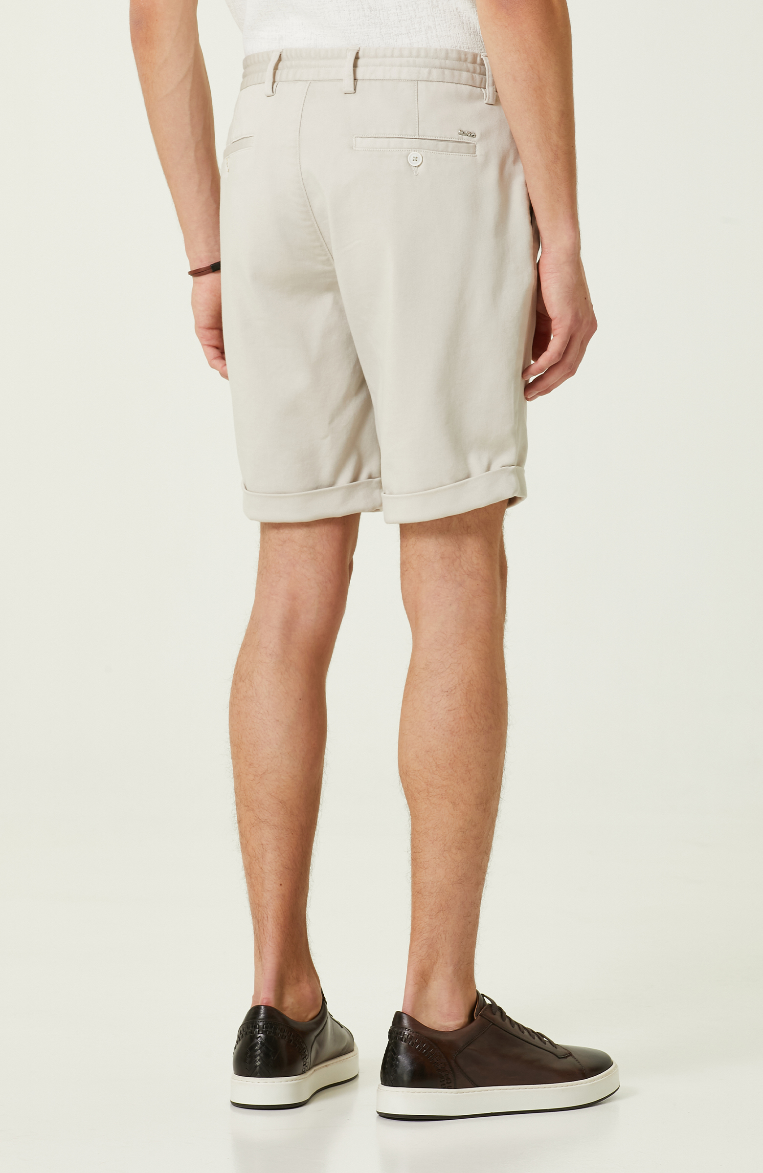 Bej Duble Paça Şort