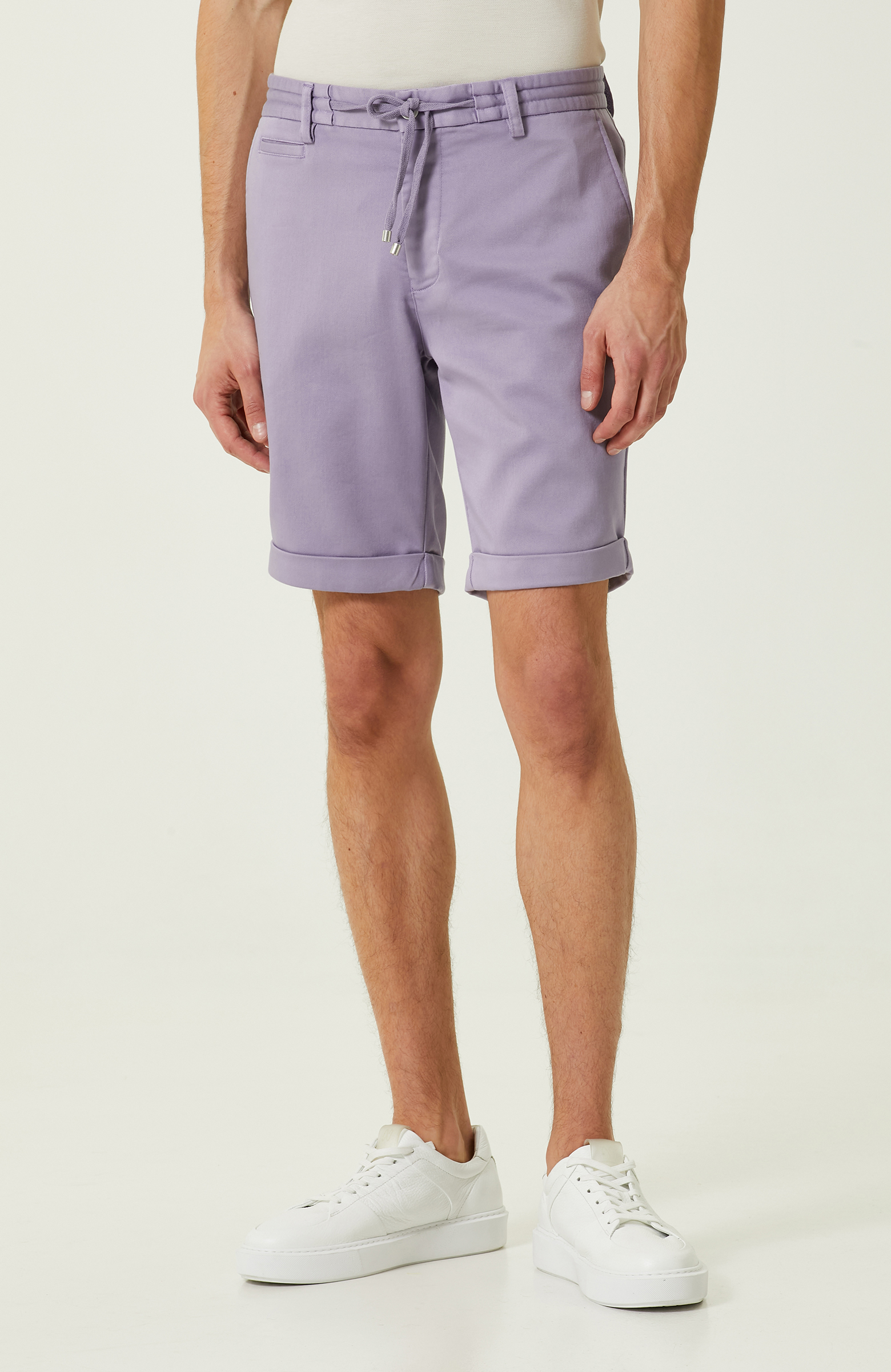 Lila Duble Paça Şort