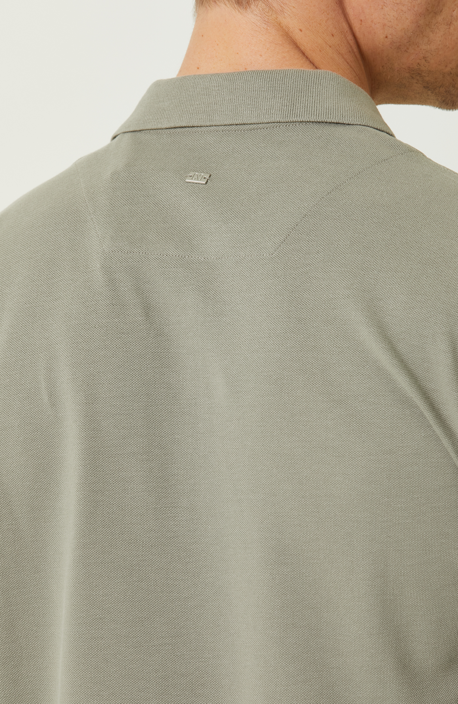 Haki Kısa Kollu Polo Yaka T-shirt