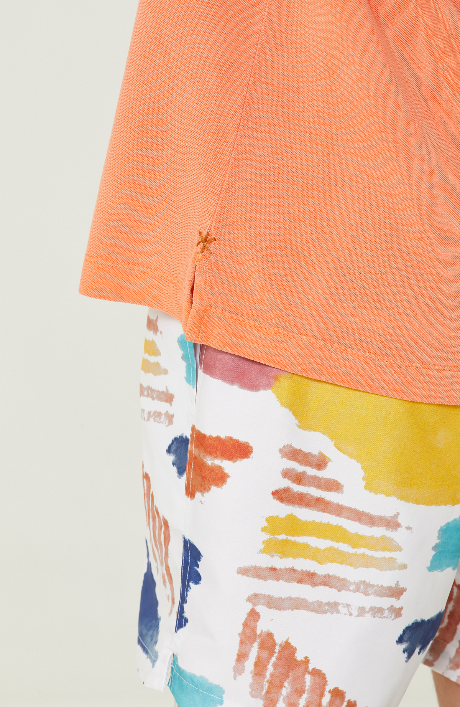 Turuncu Polo Yaka T-Shirt