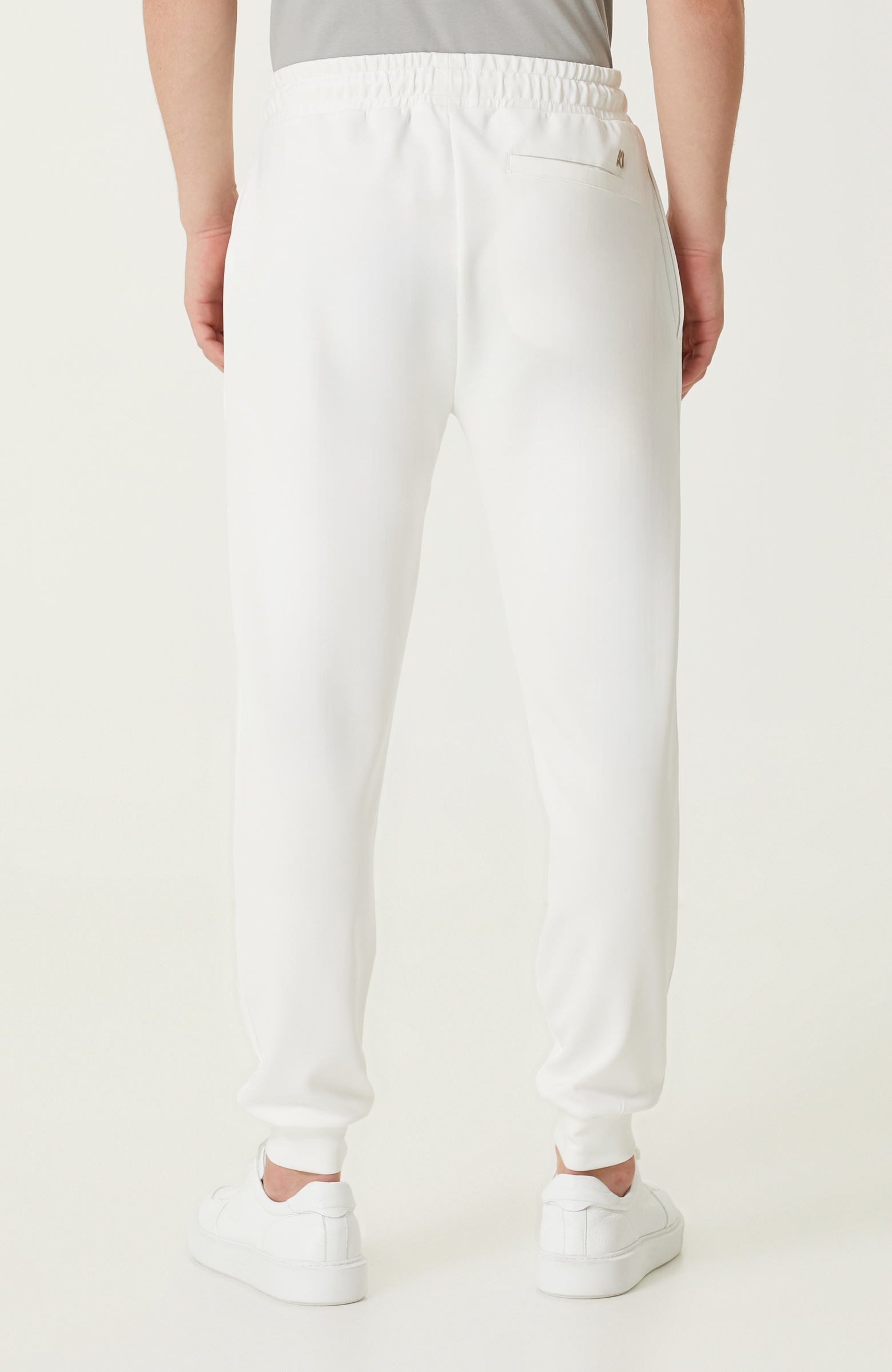 N-Tech Kırık Beyaz Beli Kordonlu Eşofman Altı