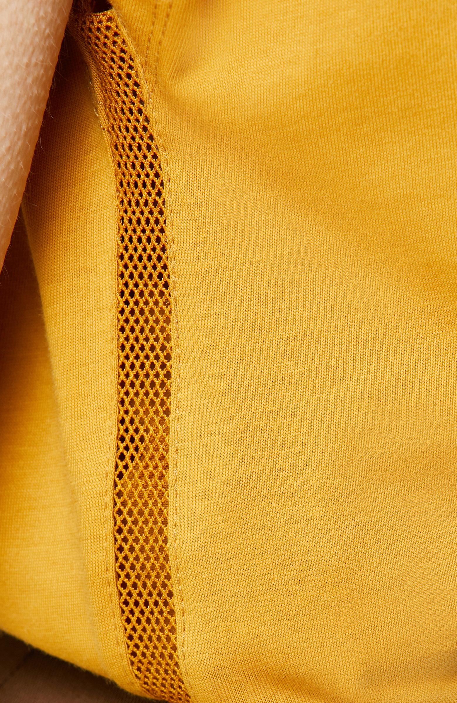 Safran Yarasa Kol Bisiklet Yaka T-Shirt