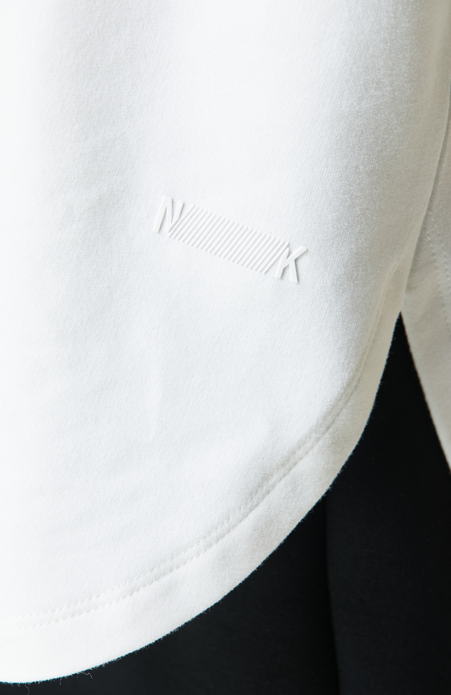 N-Tech Ekru Kapüşonlu Sweatshirt