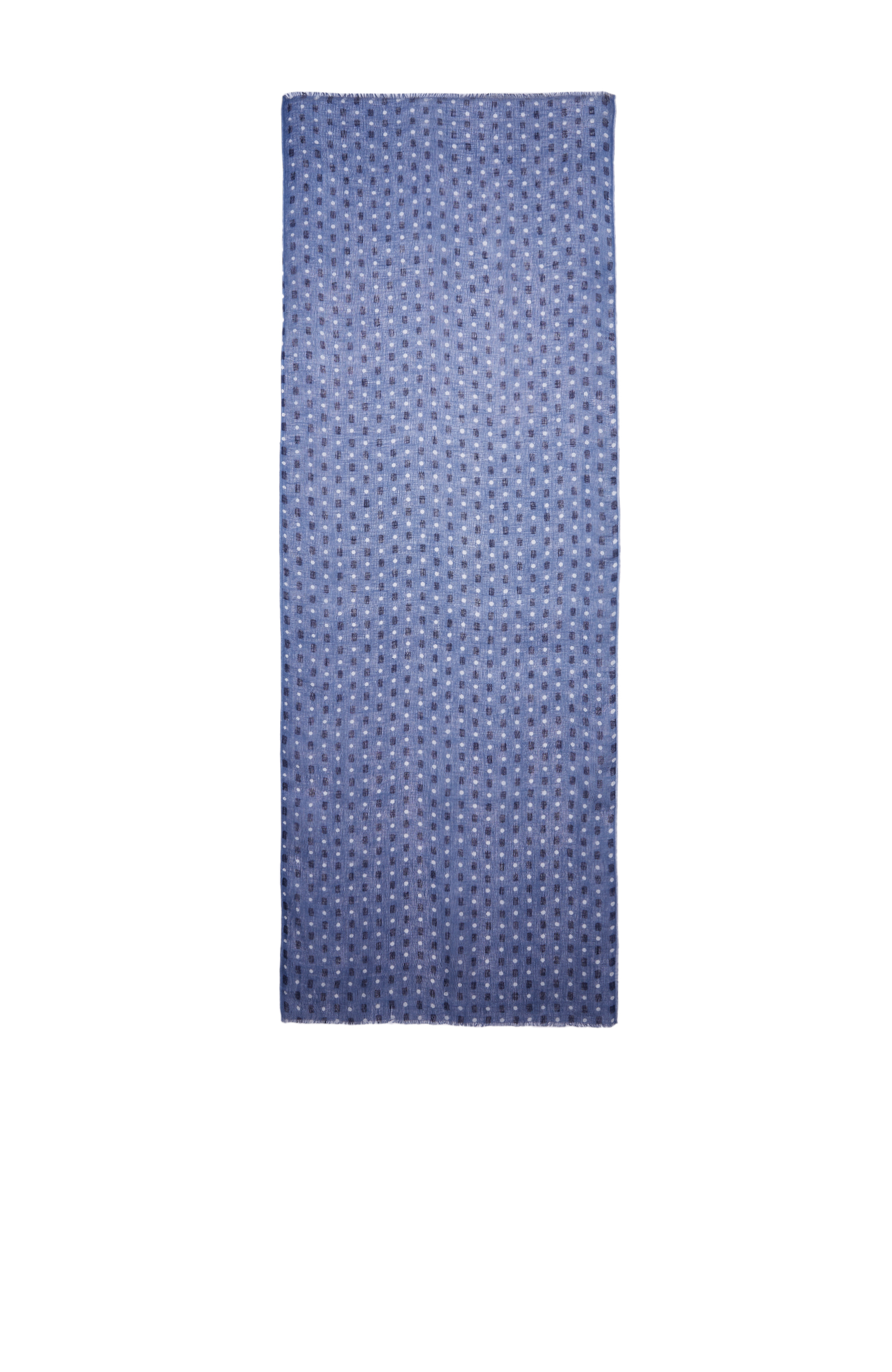 İndigo Erkek Keten Şal