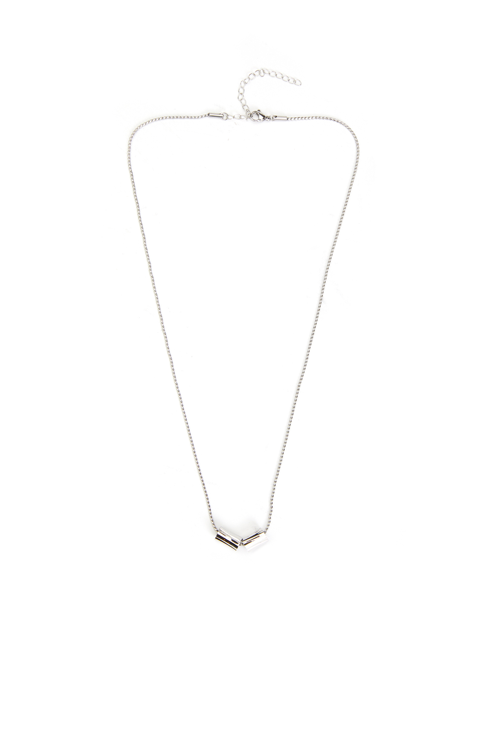 Gümüş Rengi Kadın Kolye