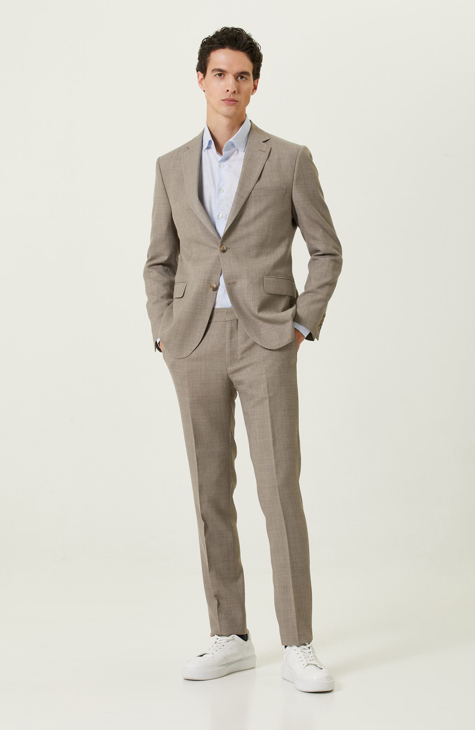 Mavi Desenli Gömlek