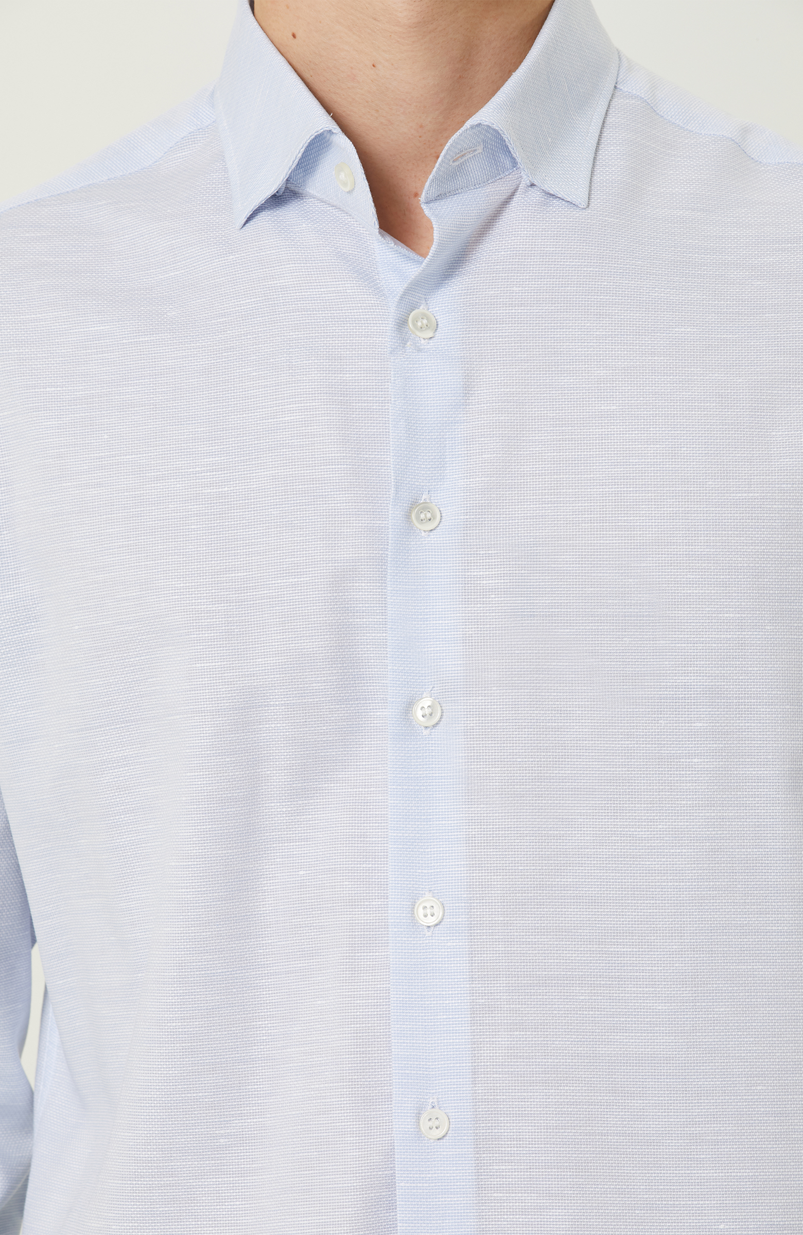 Mavi Desenli Gömlek