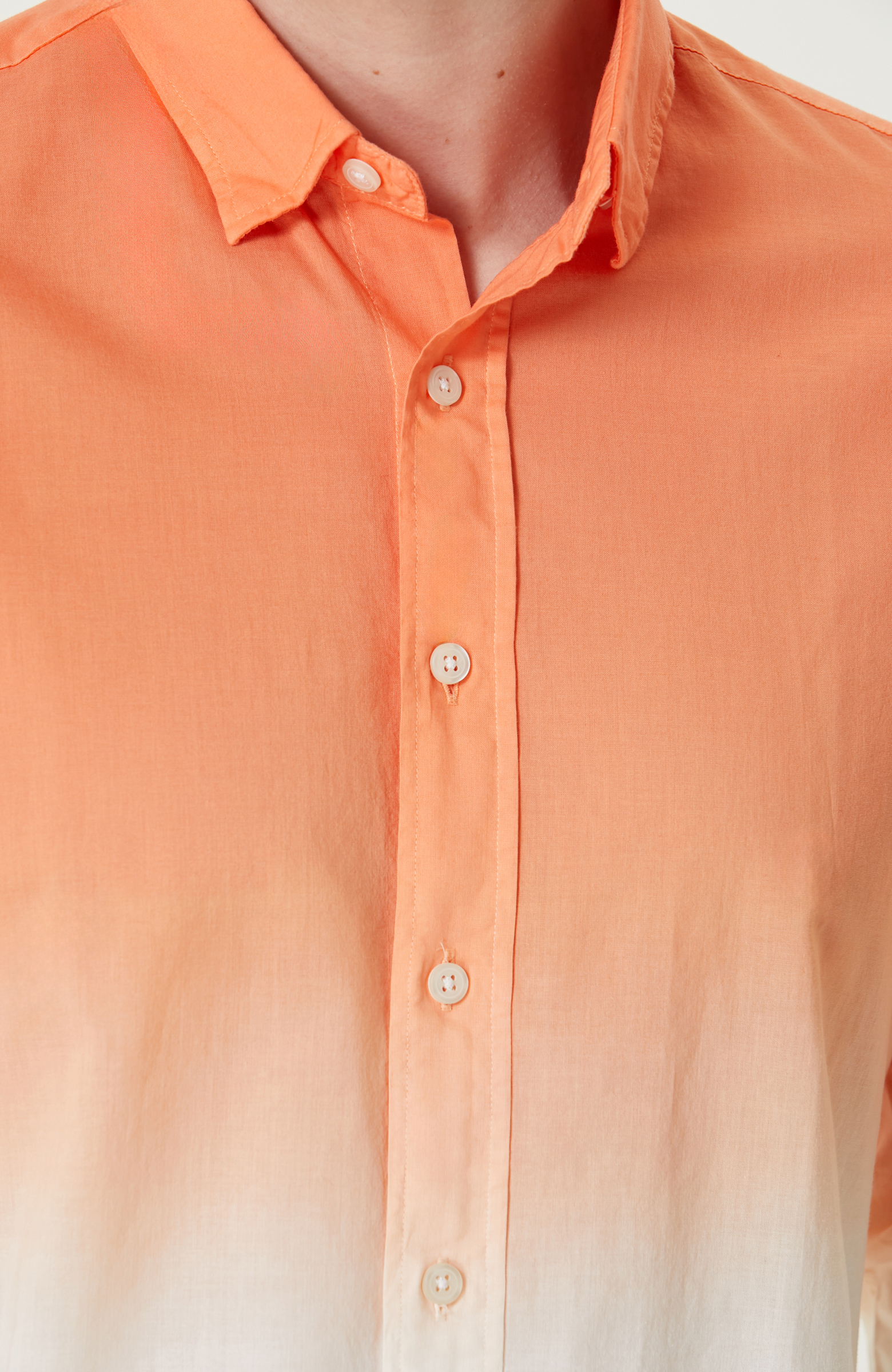 Turuncu Degradeli Gömlek