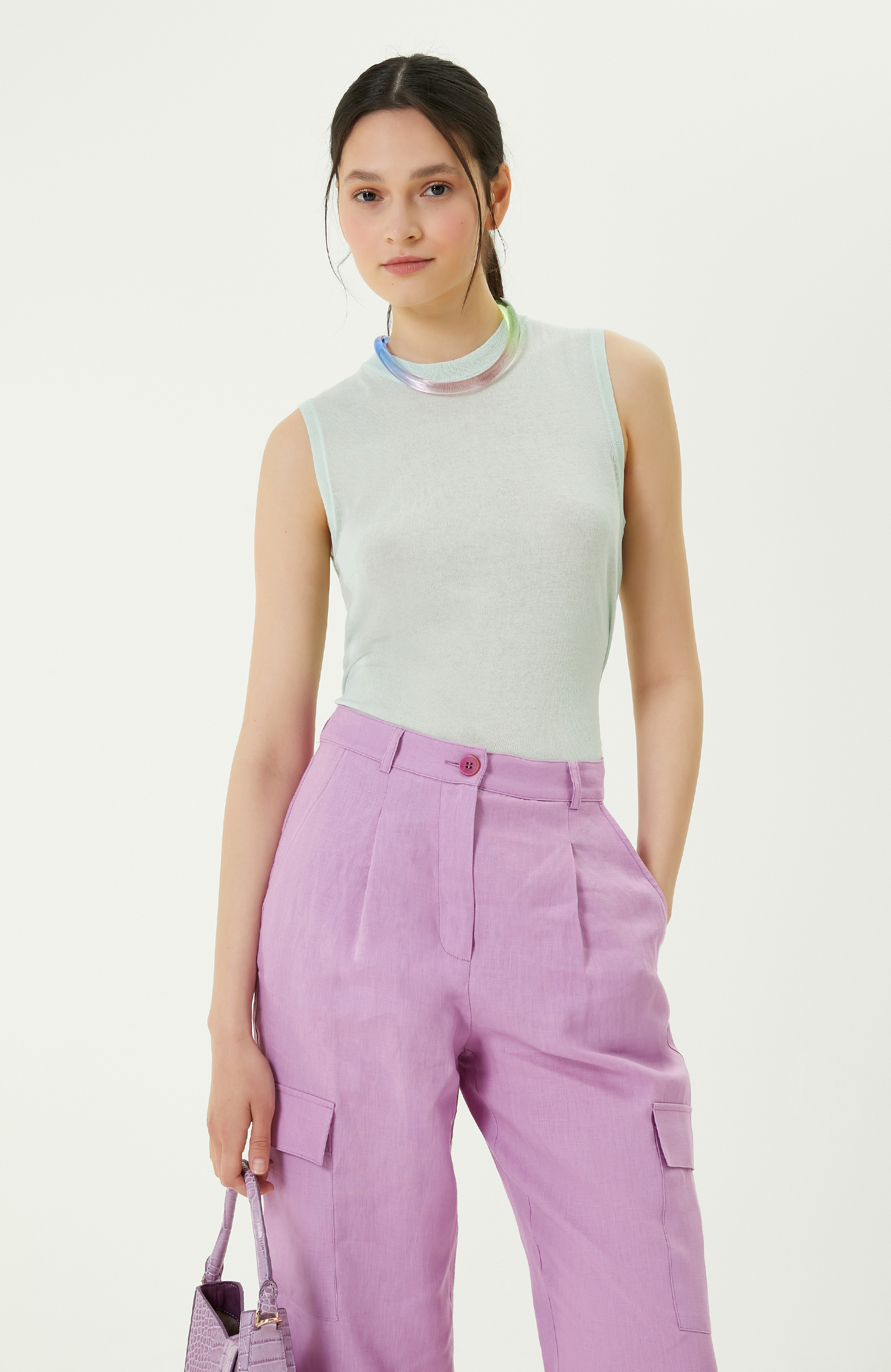 Mint Nane Kolsuz Triko Kazak