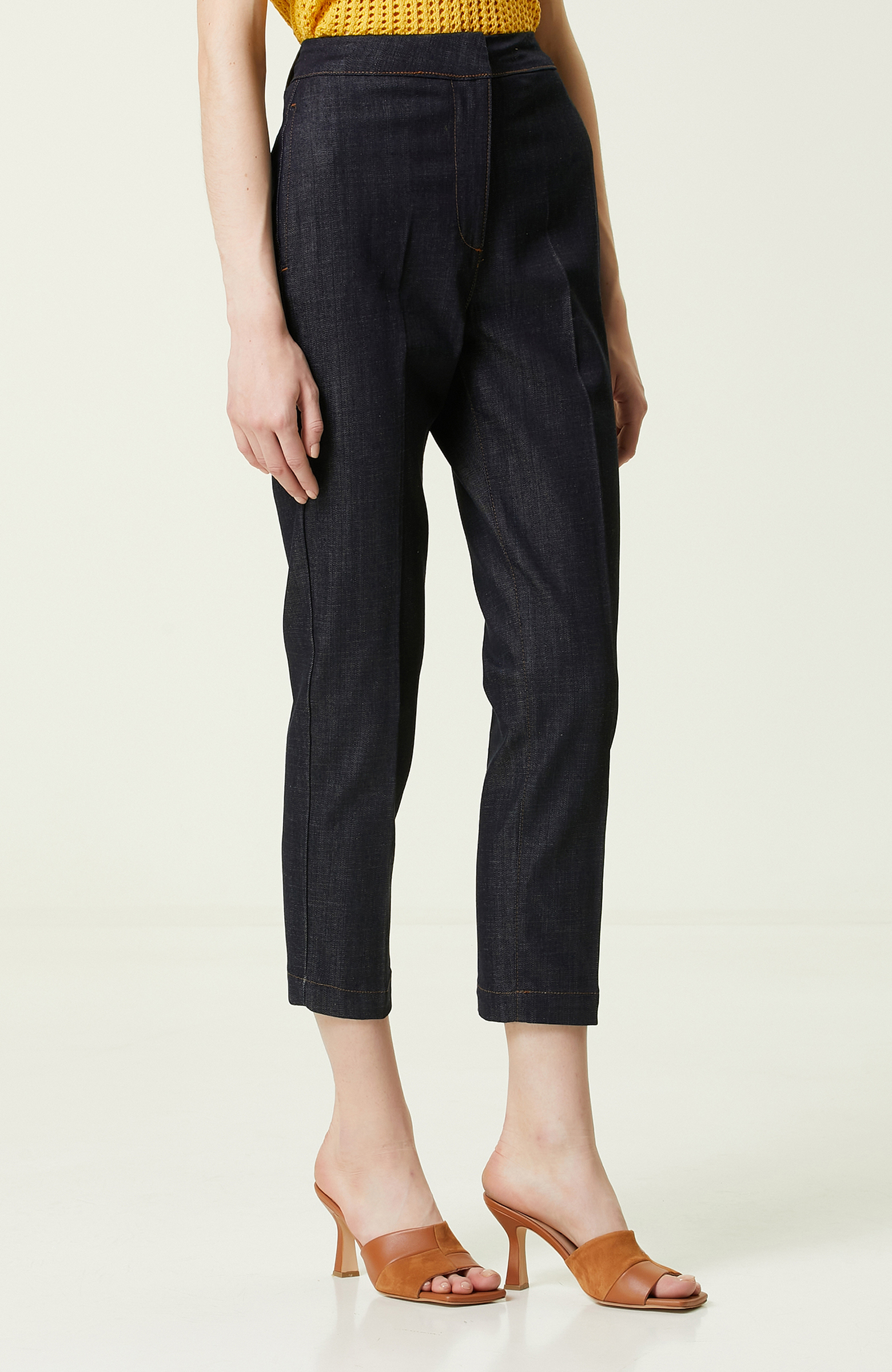 Lacivert Denim Pantolon