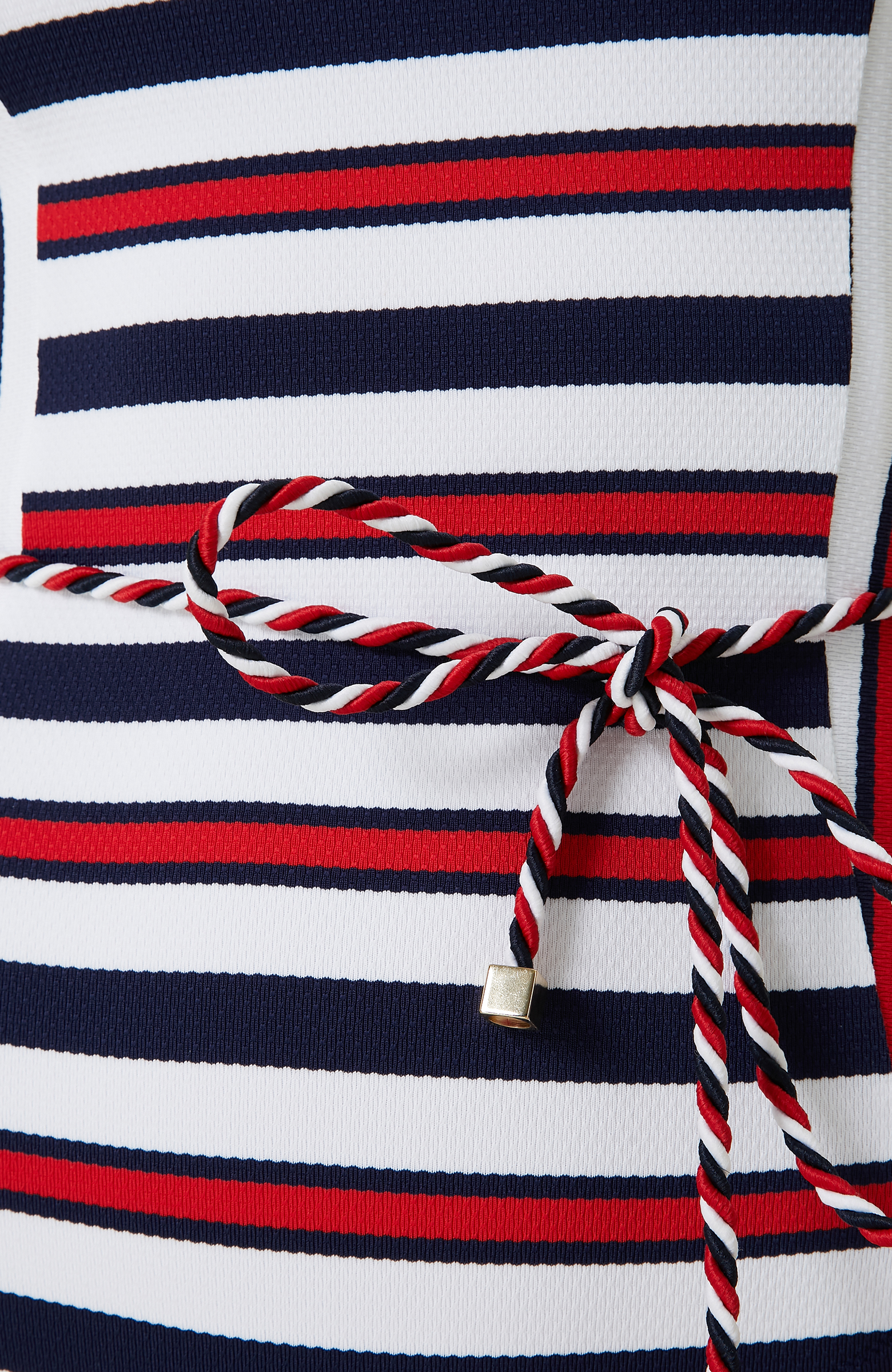 Lacivert Kırmızı Çizgili Mayo