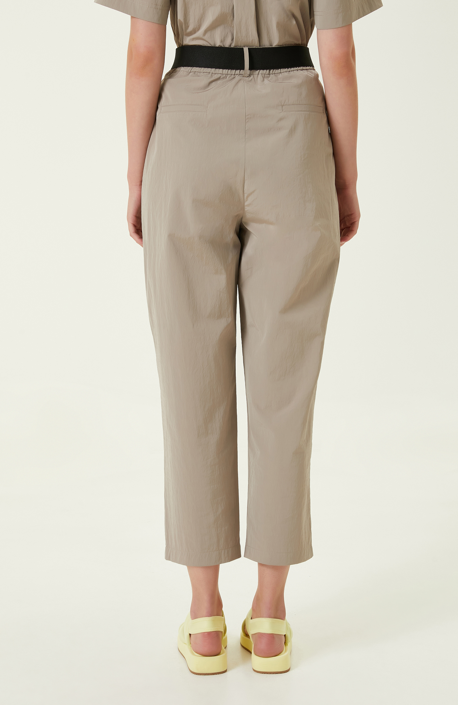 N-Tech Taş Rengi Kemerli Pantolon