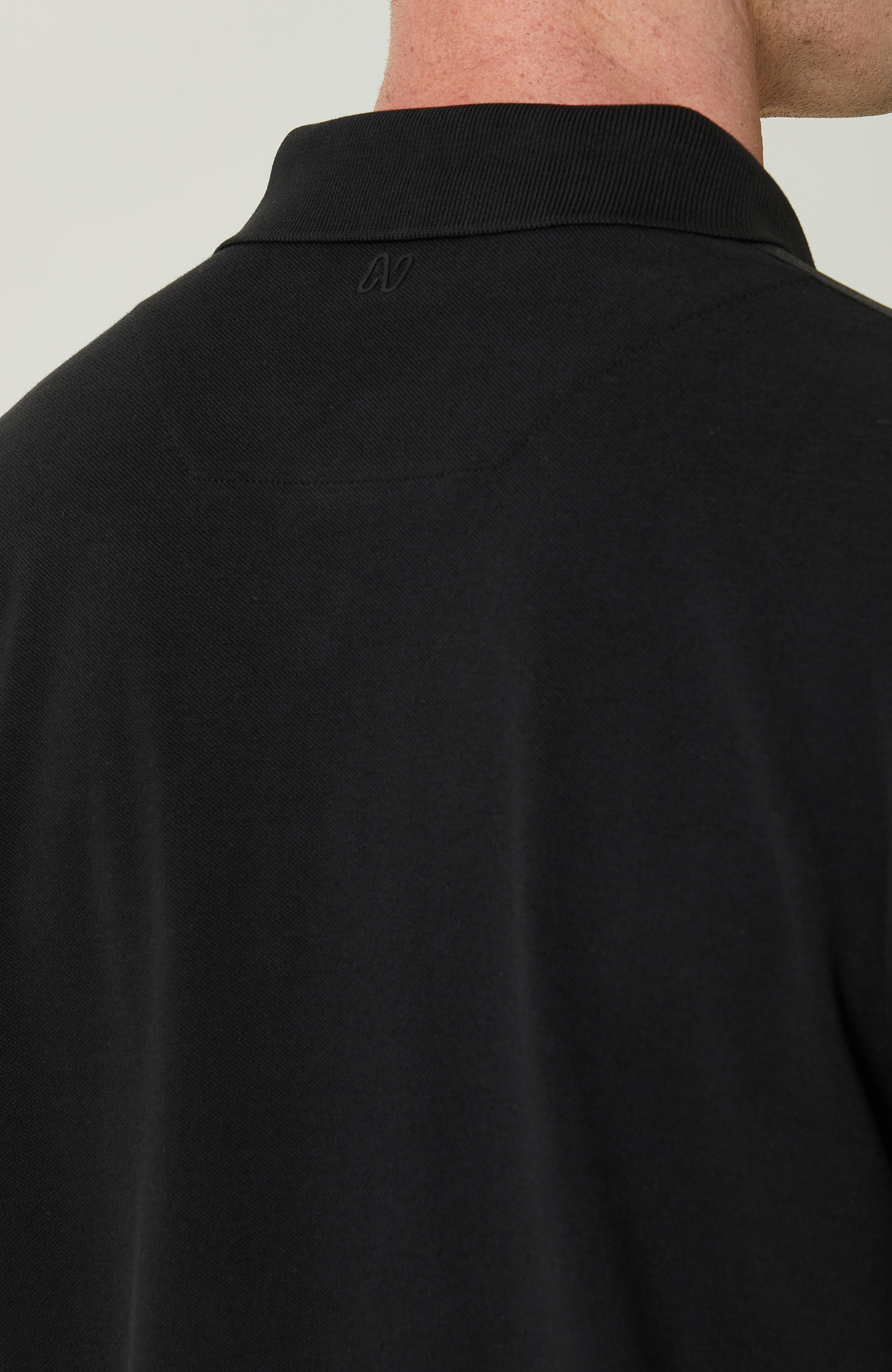 Kısa Kollu Siyah Polo Yaka Tshirt