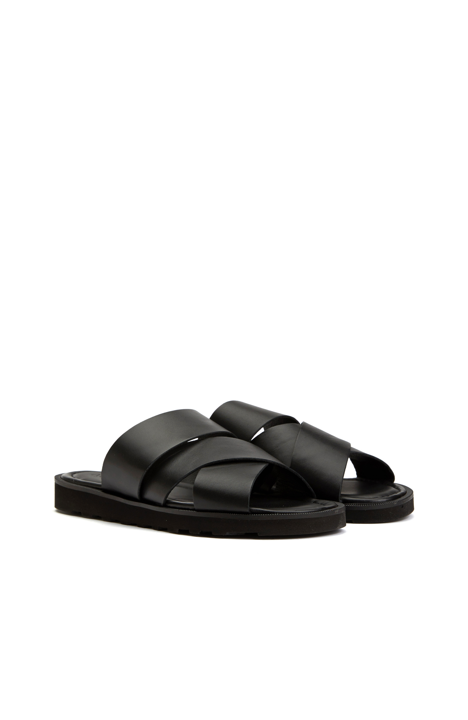 Siyah Erkek Deri Terlik