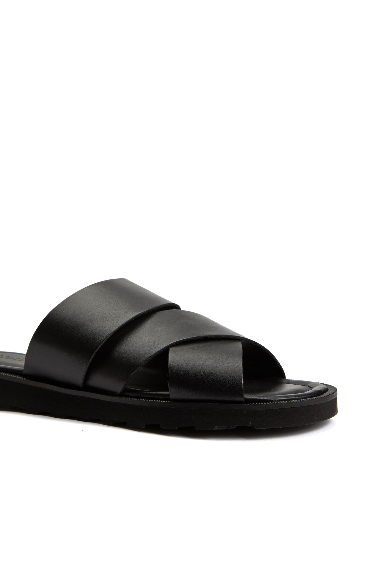 Siyah Erkek Deri Terlik