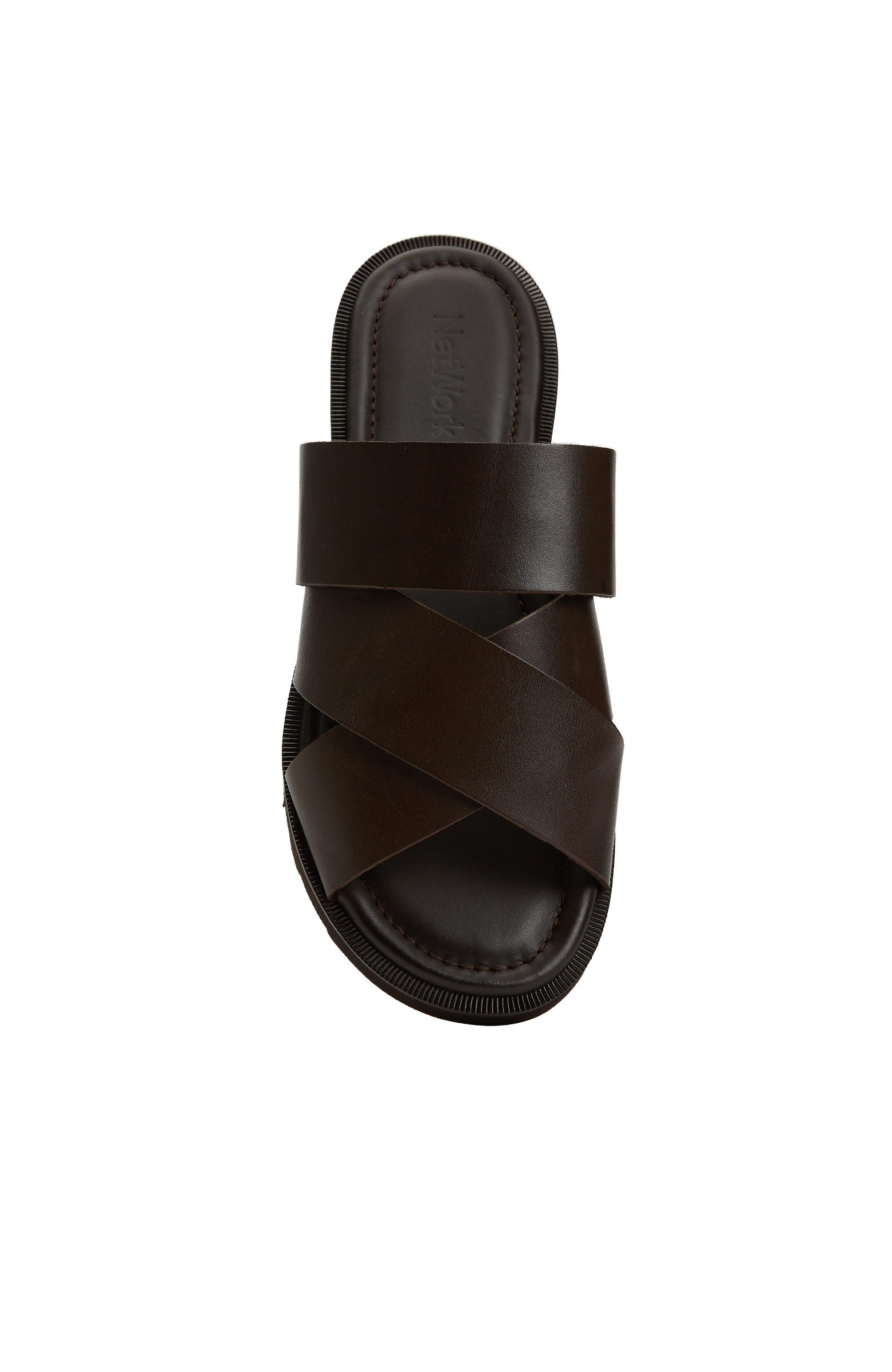 Kahverengi Erkek Deri Terlik