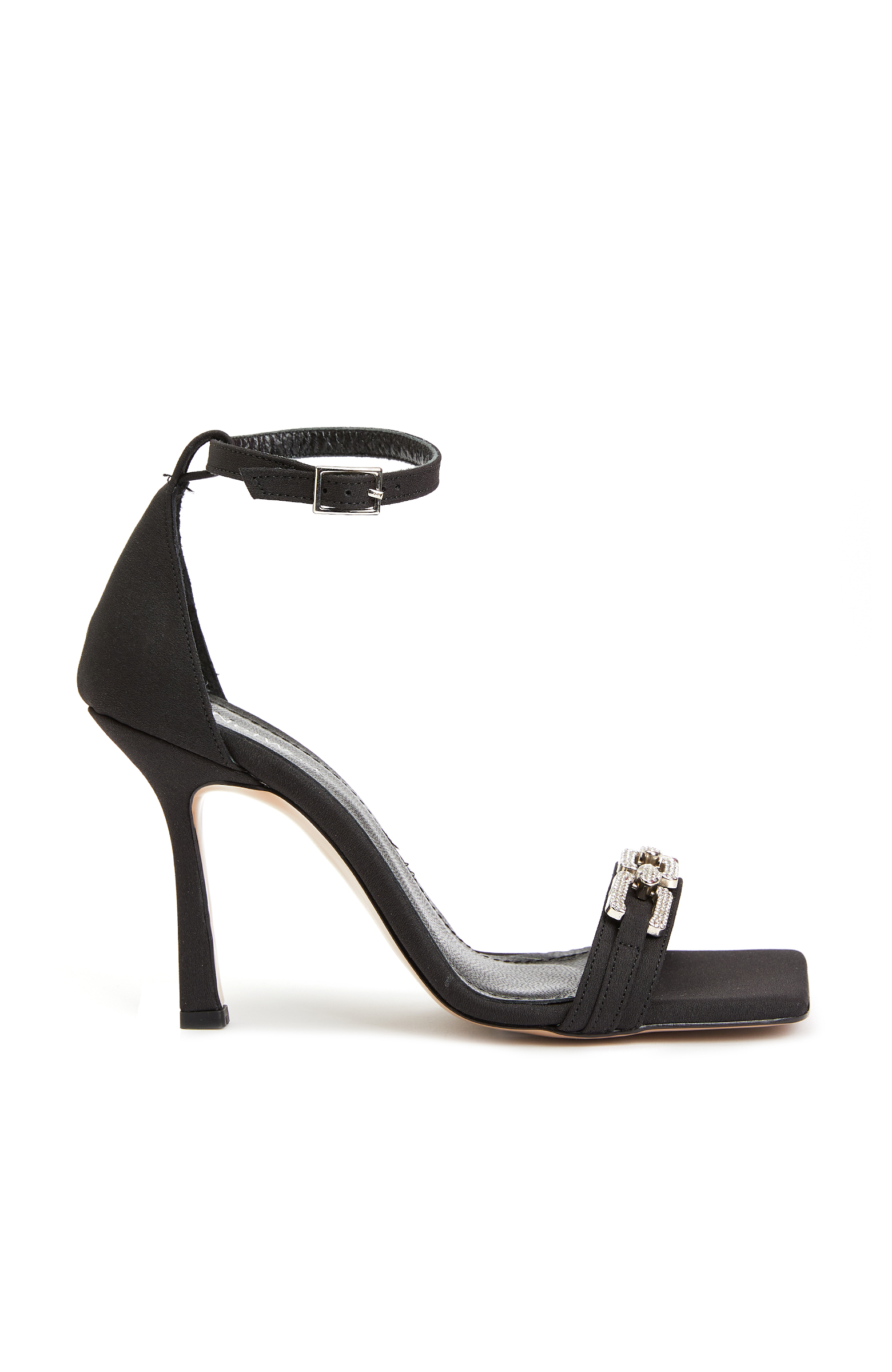 Siyah Kadın Deri Sandalet