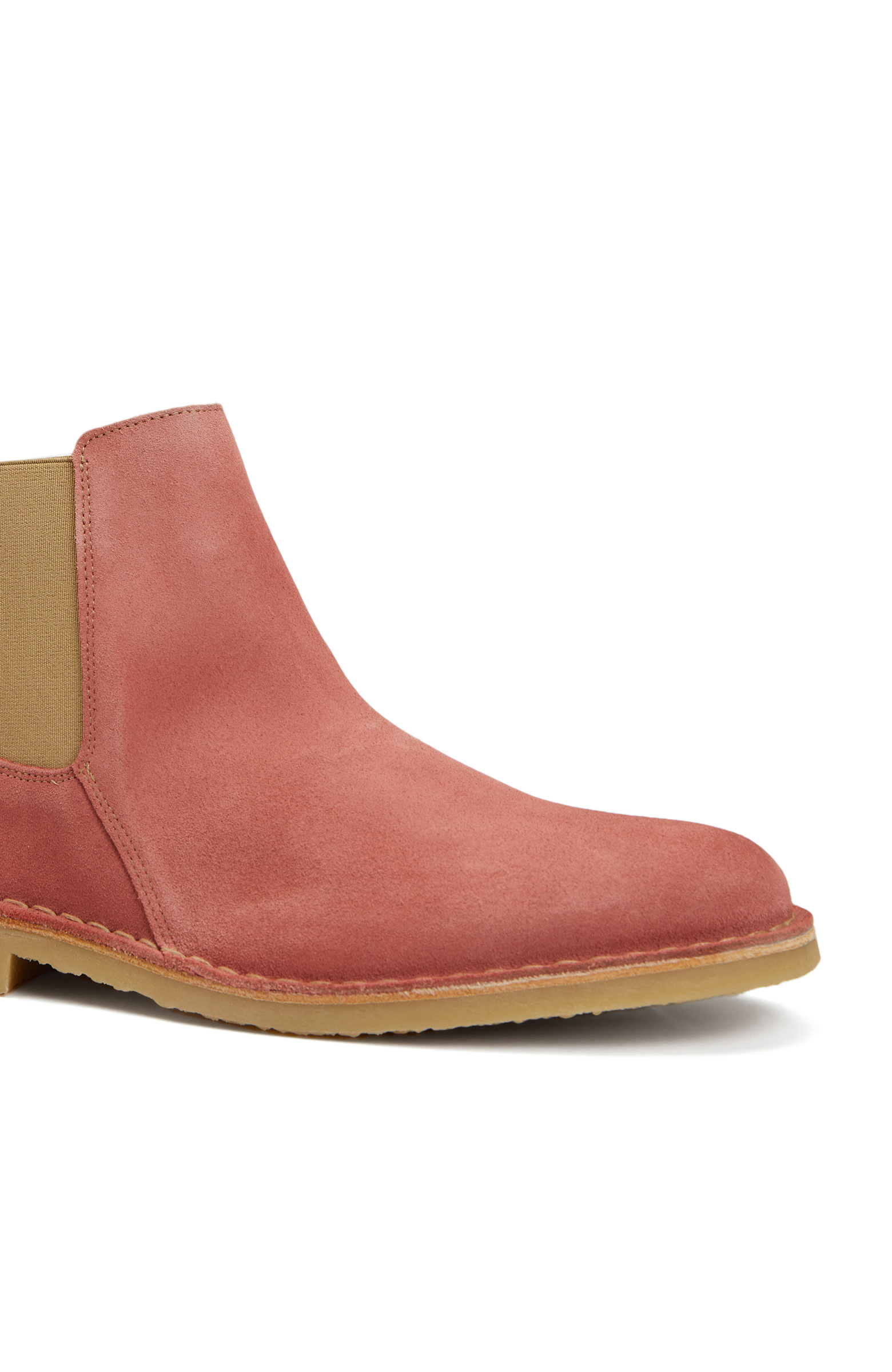 Pembe Kadın Deri Bot