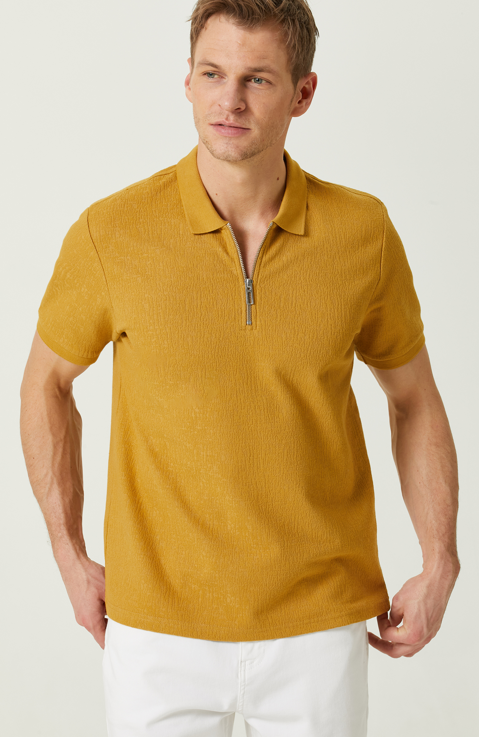 Safran Polo Yaka T-shirt